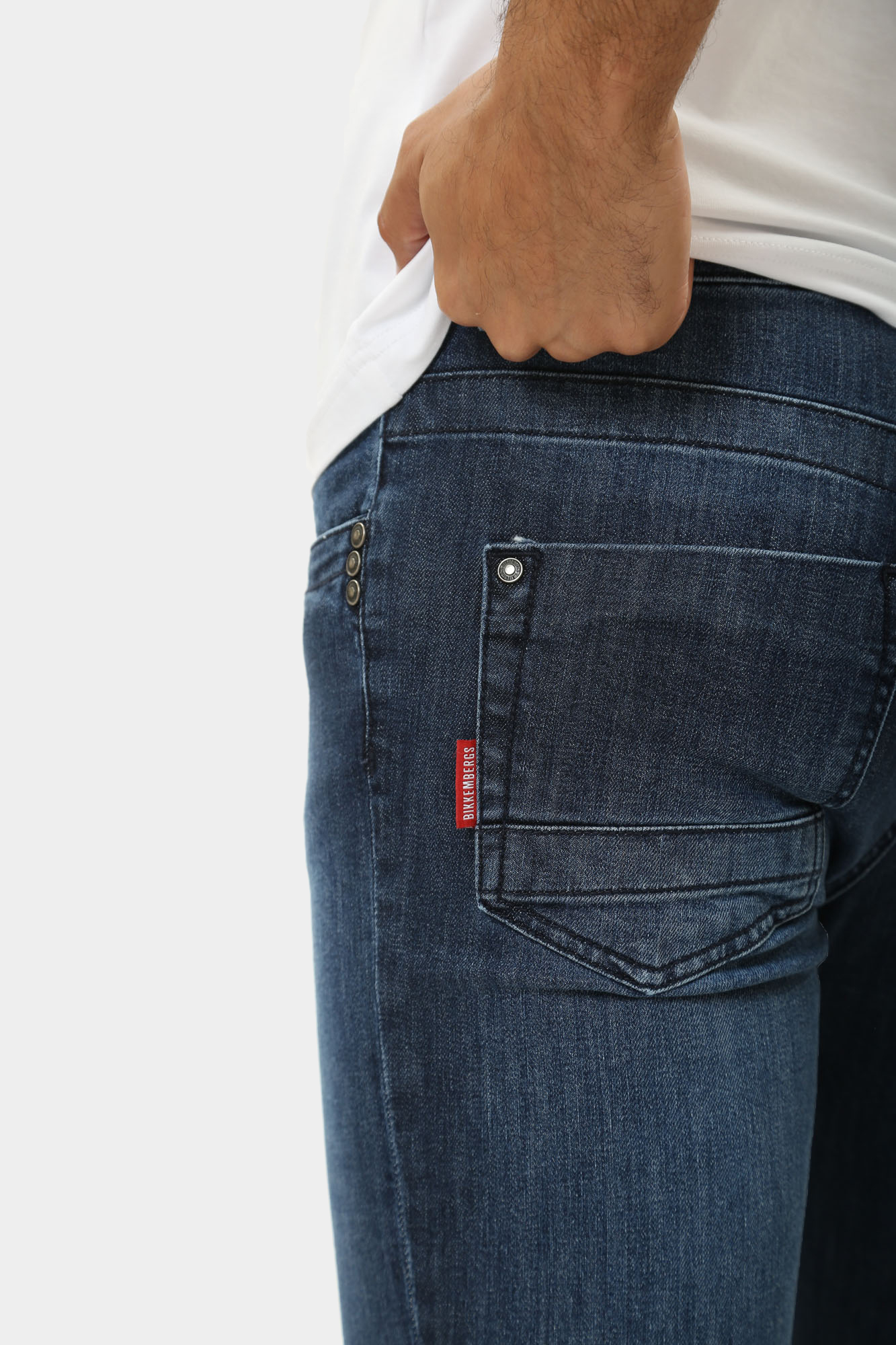 PBMD0275 Брюки джинсовые Bikkembergs Синий