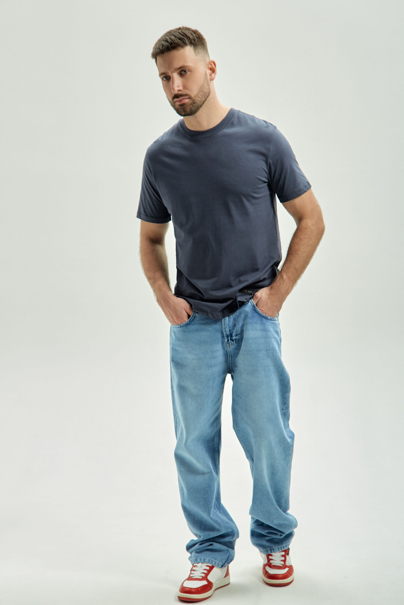 VM-ERK-22-055 Футболка Van Mich Синий