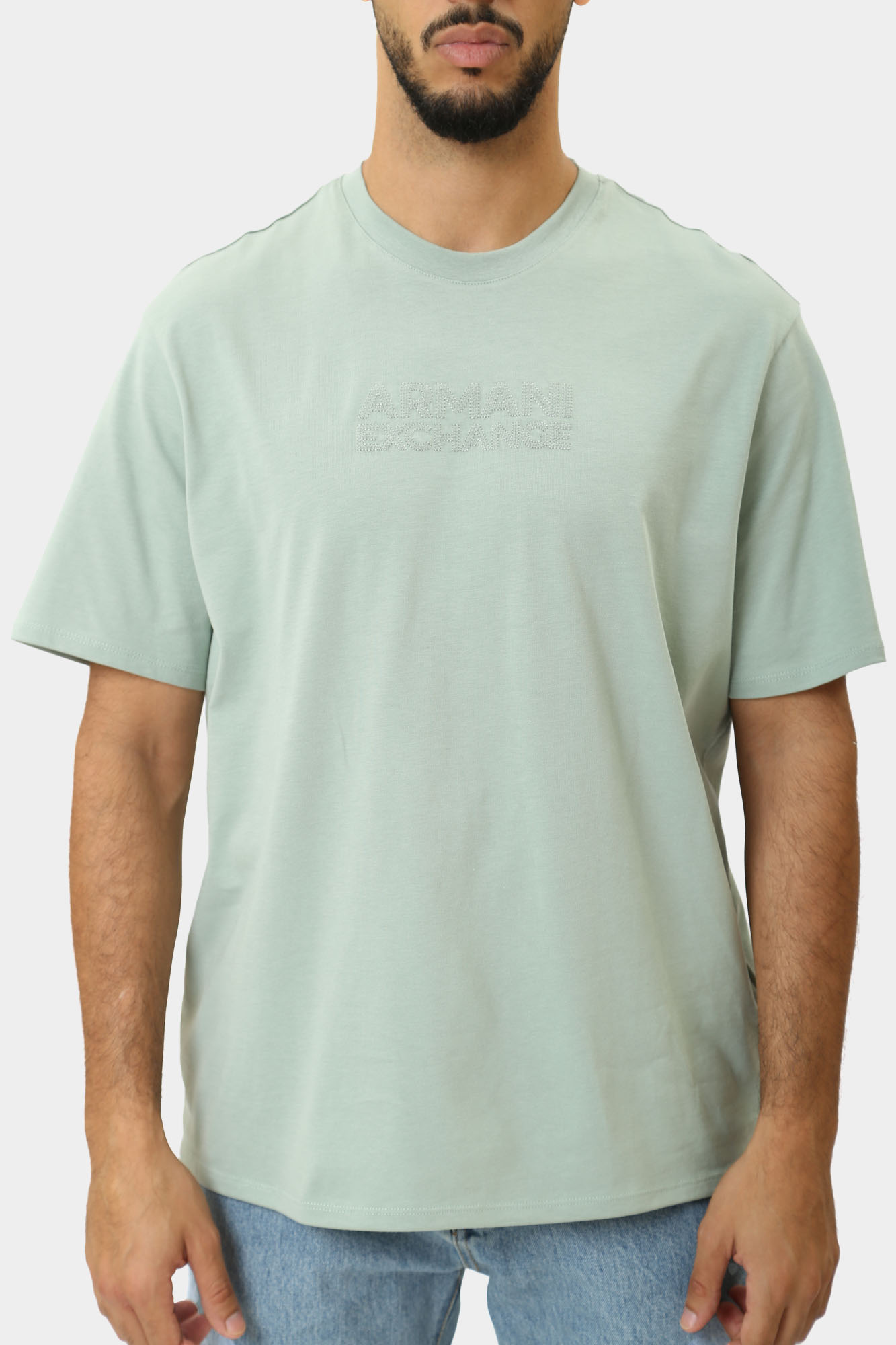 6DZTAC_ZJASZ_1894 Футболка Armani Exchange Зеленый