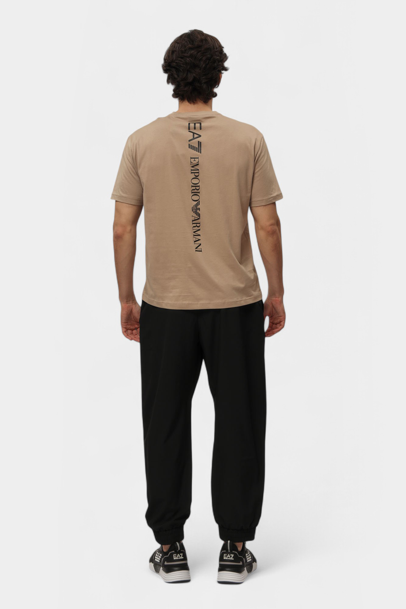 7M000567_AF10375 Футболка EA7 Бежевый