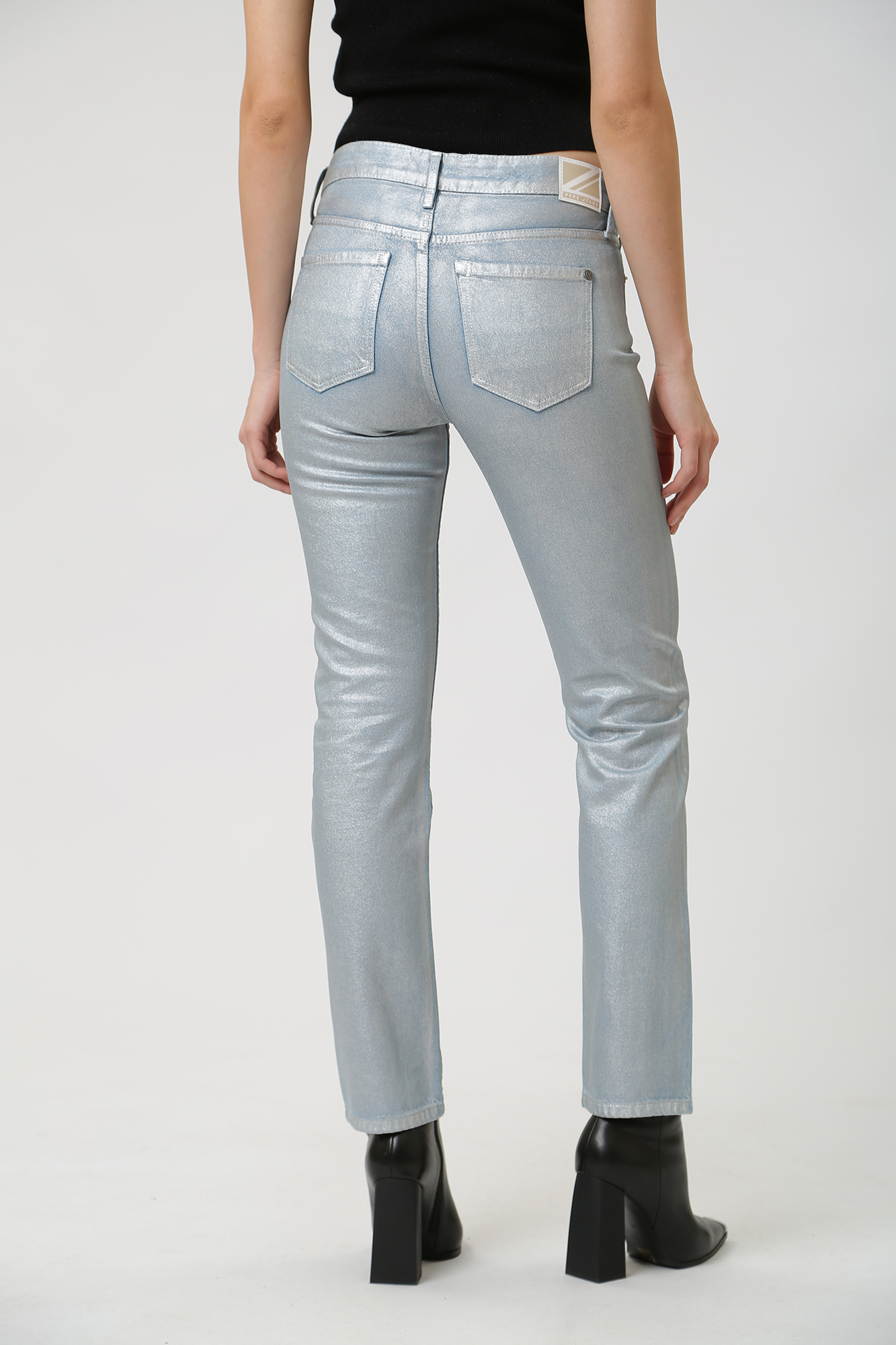 PL204600 джинсы straight jeans hw shine  pepe jeans 