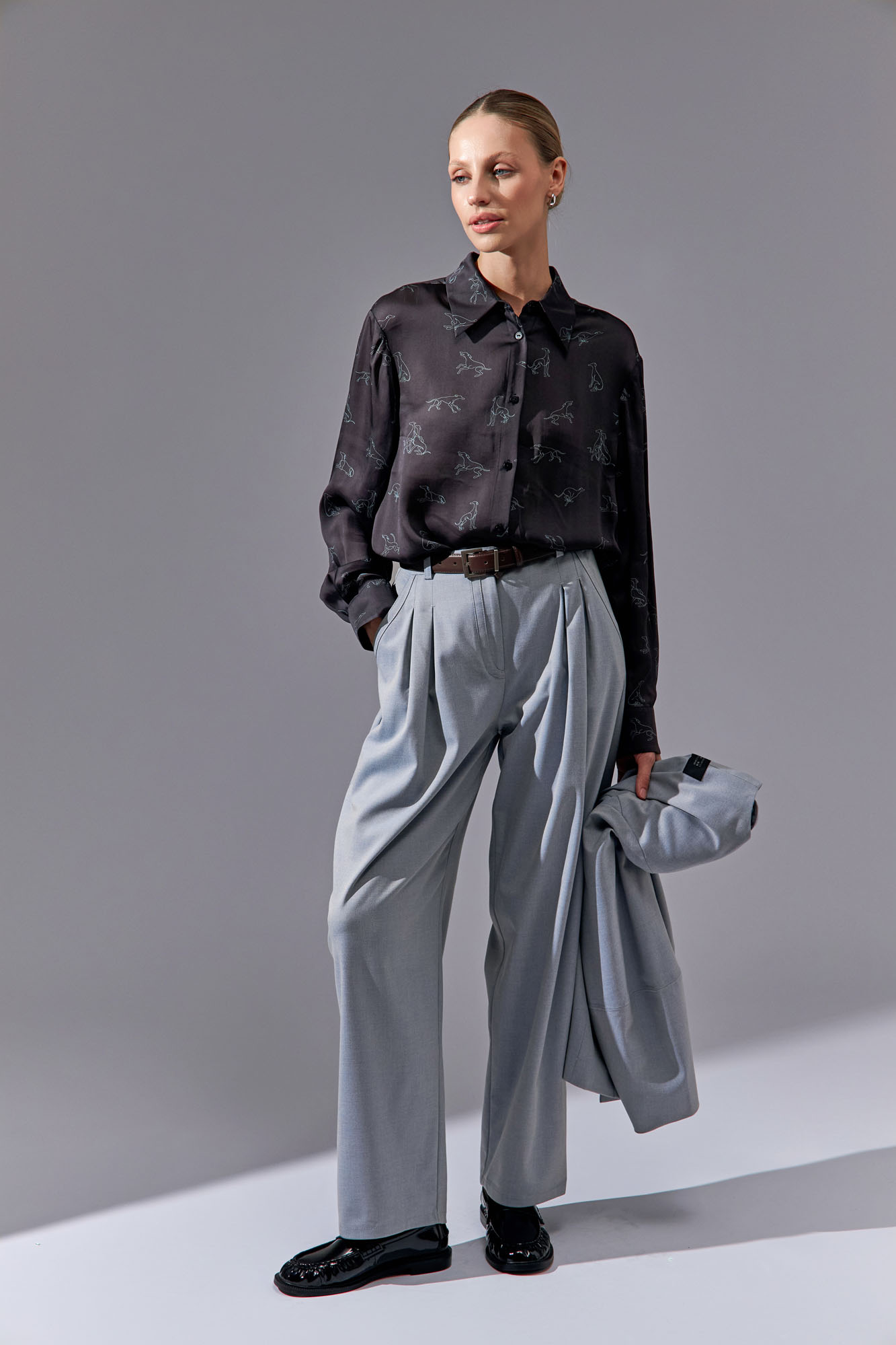 MCW055_01LK-BL Лоферы Marc Cony Черный