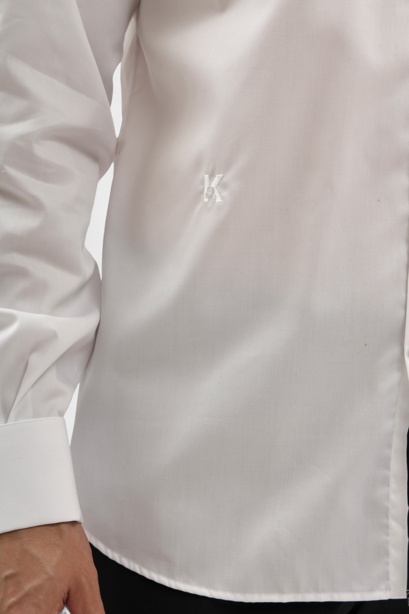 500699_605006 Рубашка с длинным рукавом Karl Lagerfeld Белый