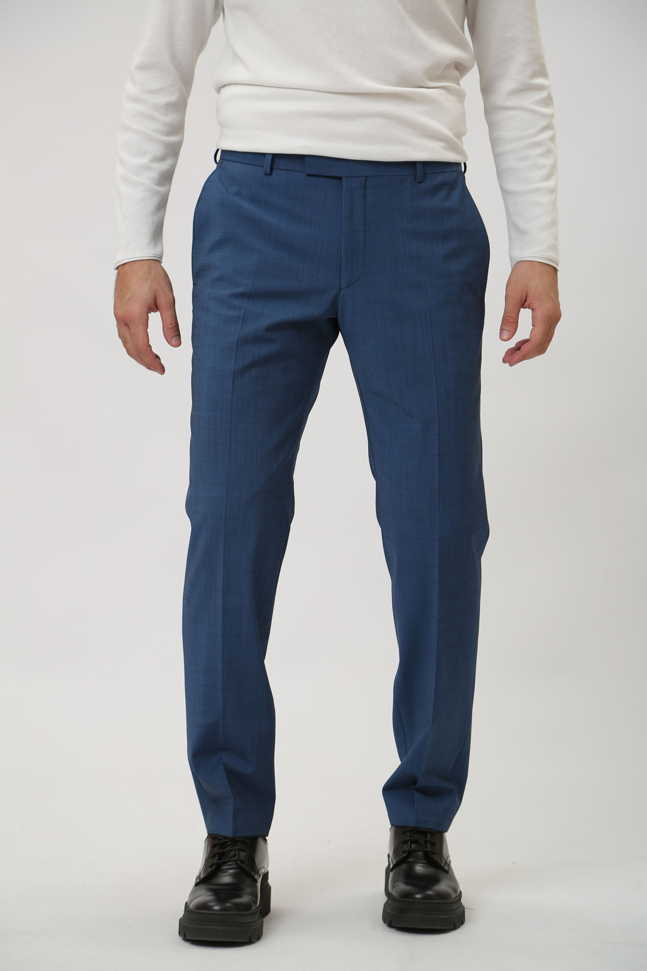 30032781_10007515 Брюки классические Strellson Синий