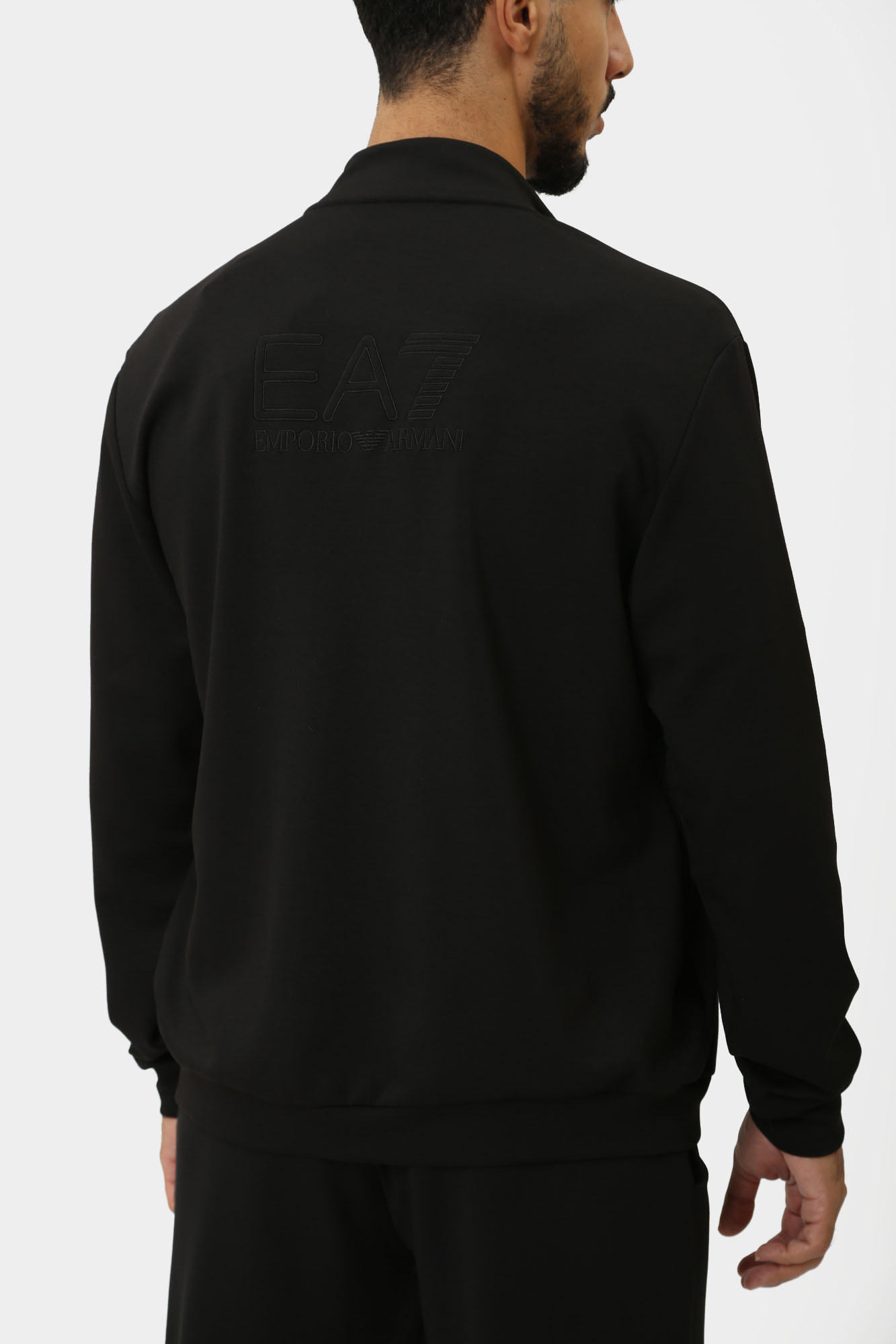 6DPM83_PJZKZ_1200 Толстовка EA7 Черный