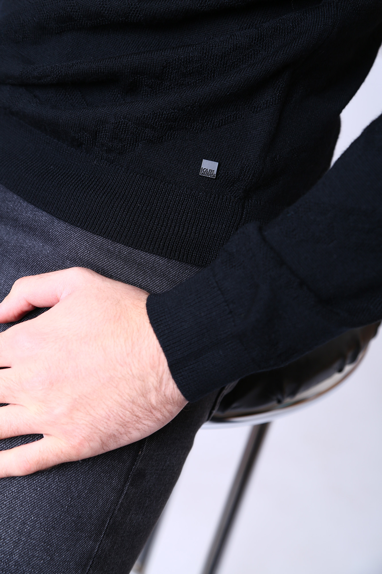 524399_655007 Водолазка Karl Lagerfeld Черный