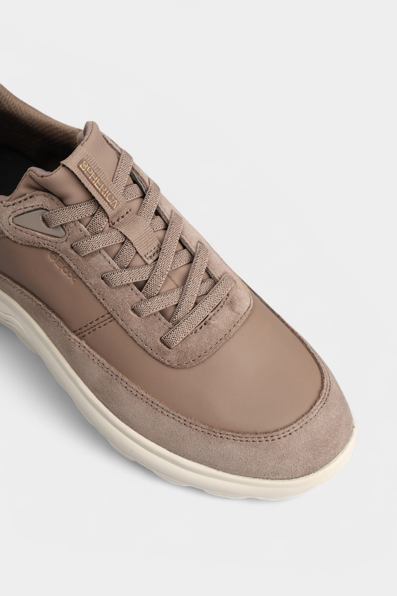 D567MB08522 Кеды Geox Коричневый