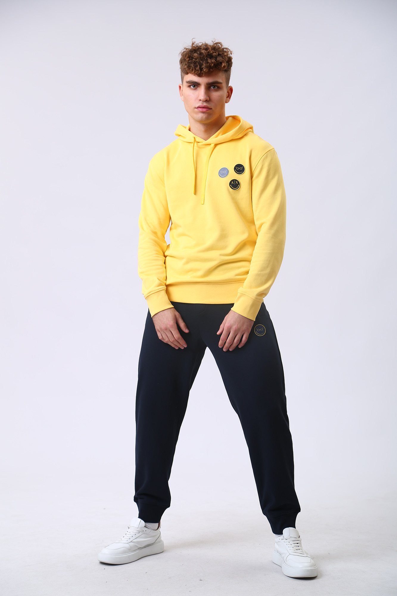 6LZPJC_ZJ6HZ Брюки спортивные Armani Exchange Синий