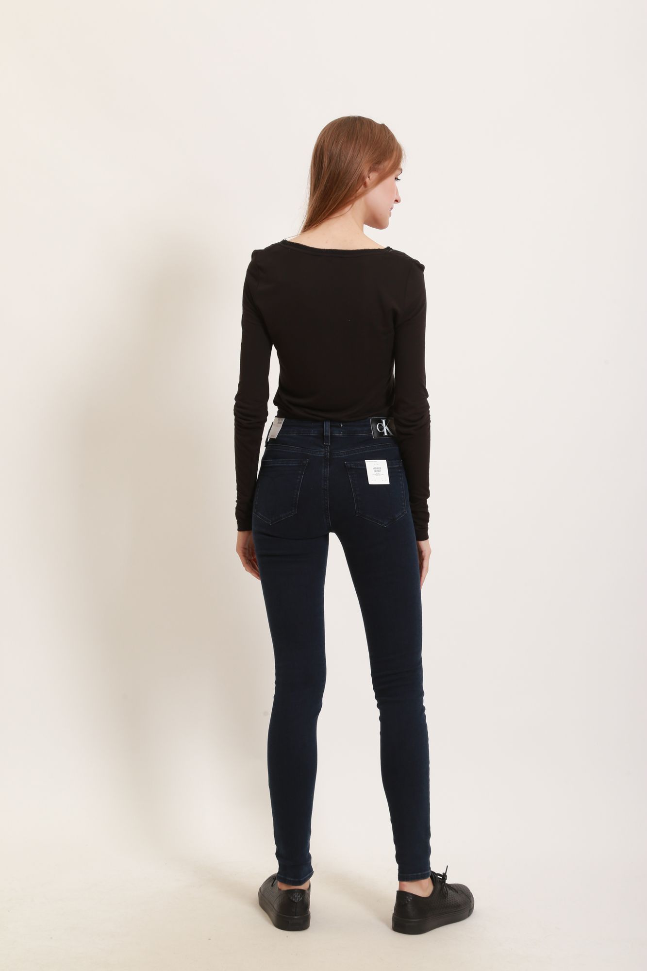 J20J216500 джинсы mid rise skinny calvin klein jeans 