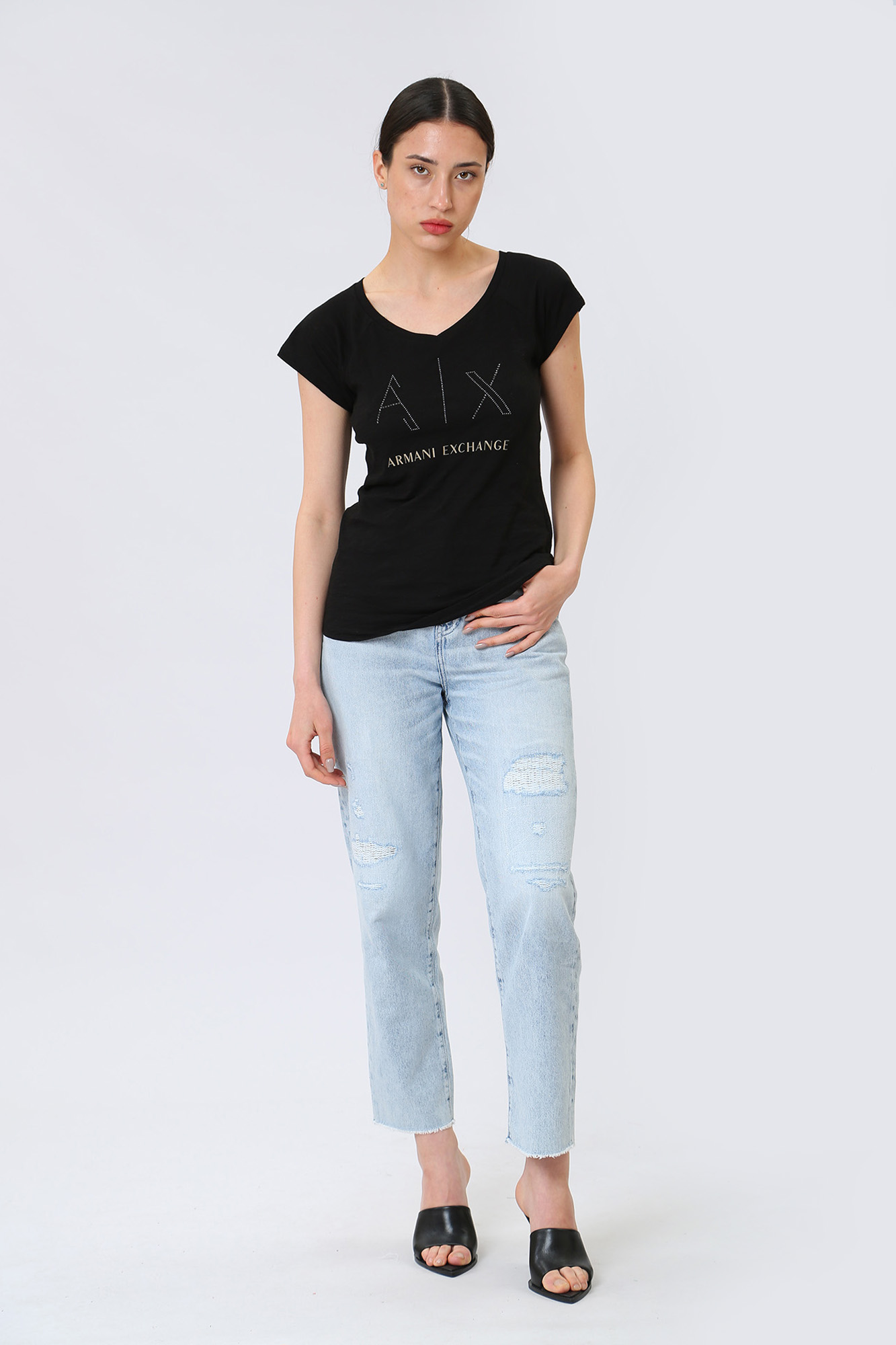 3RYTFF_YJ2XZ футболка armani exchange 