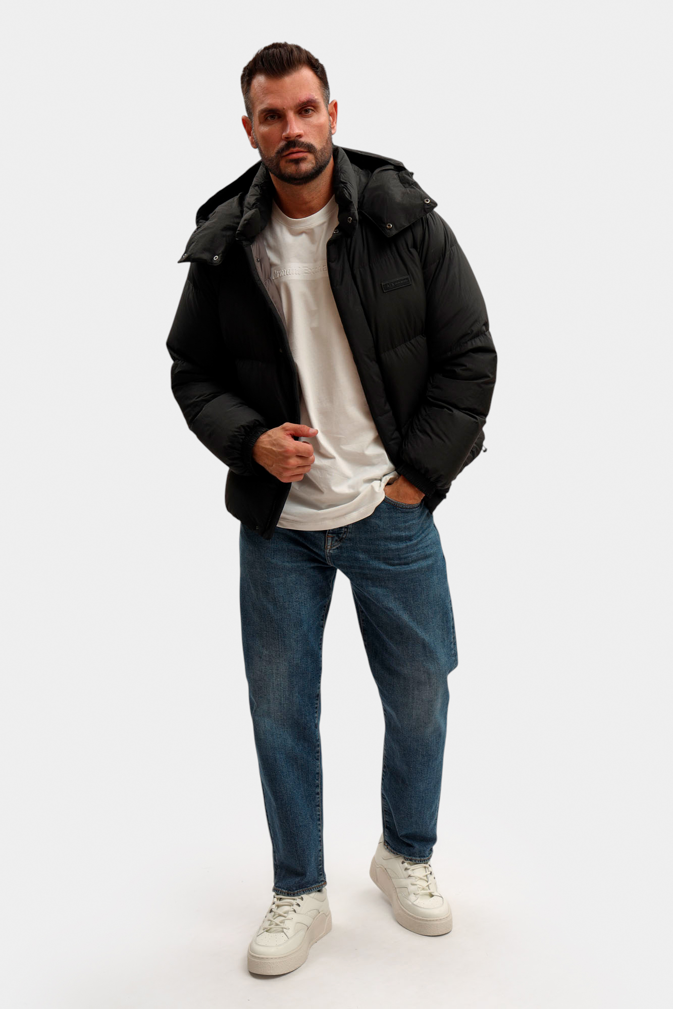 XM001098_AF16340 Куртка Armani Exchange Черный