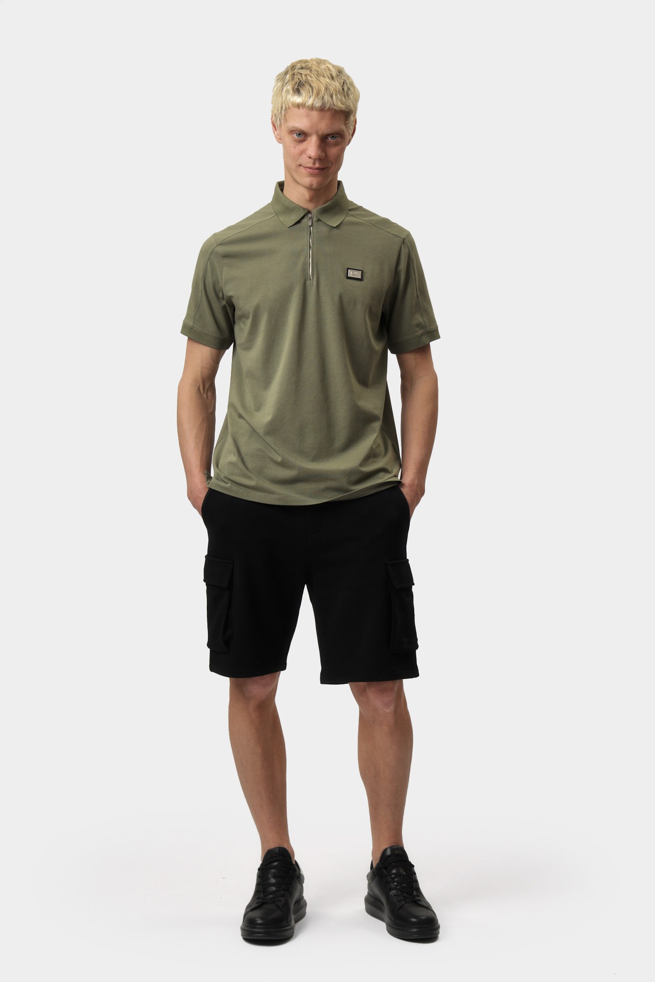 552221_745020 Поло Karl Lagerfeld Хаки