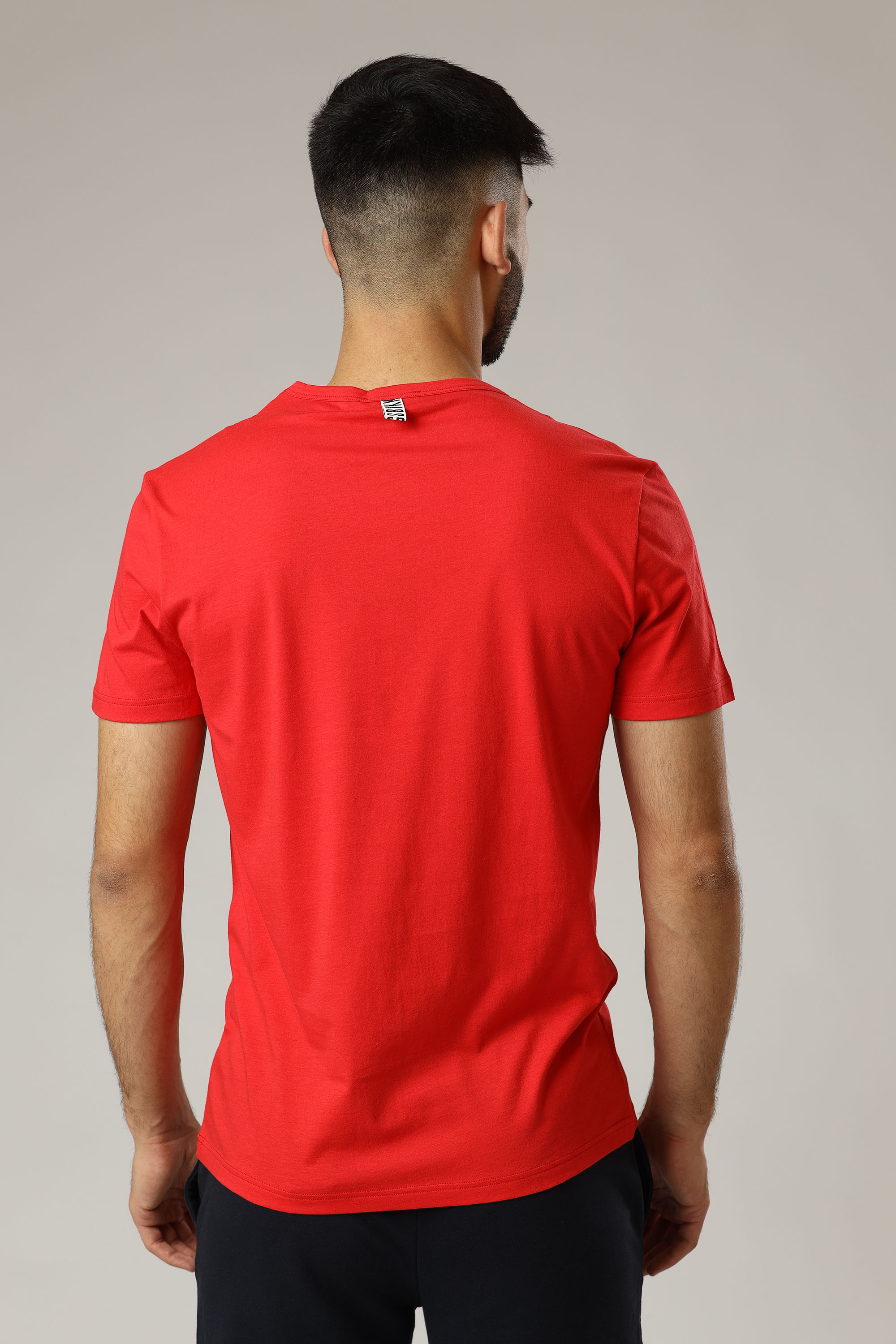 VBKT04859 Футболка Bikkembergs Красный