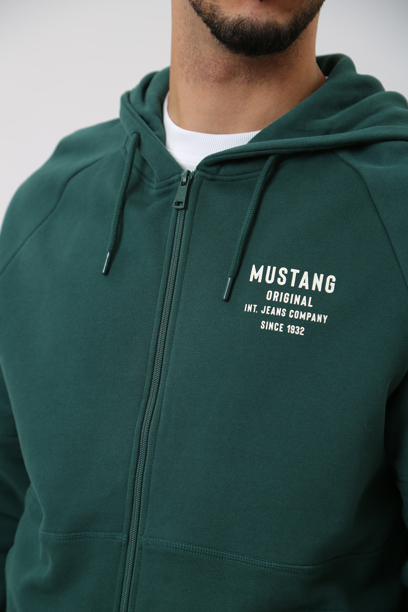 1014510 Толстовка Mustang Зеленый