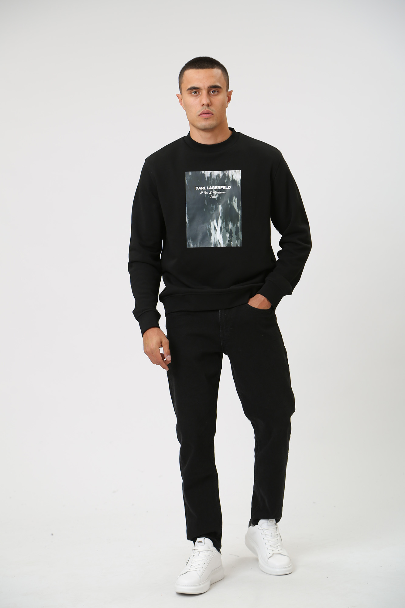 534910_705006 Свитшот Karl Lagerfeld Черный