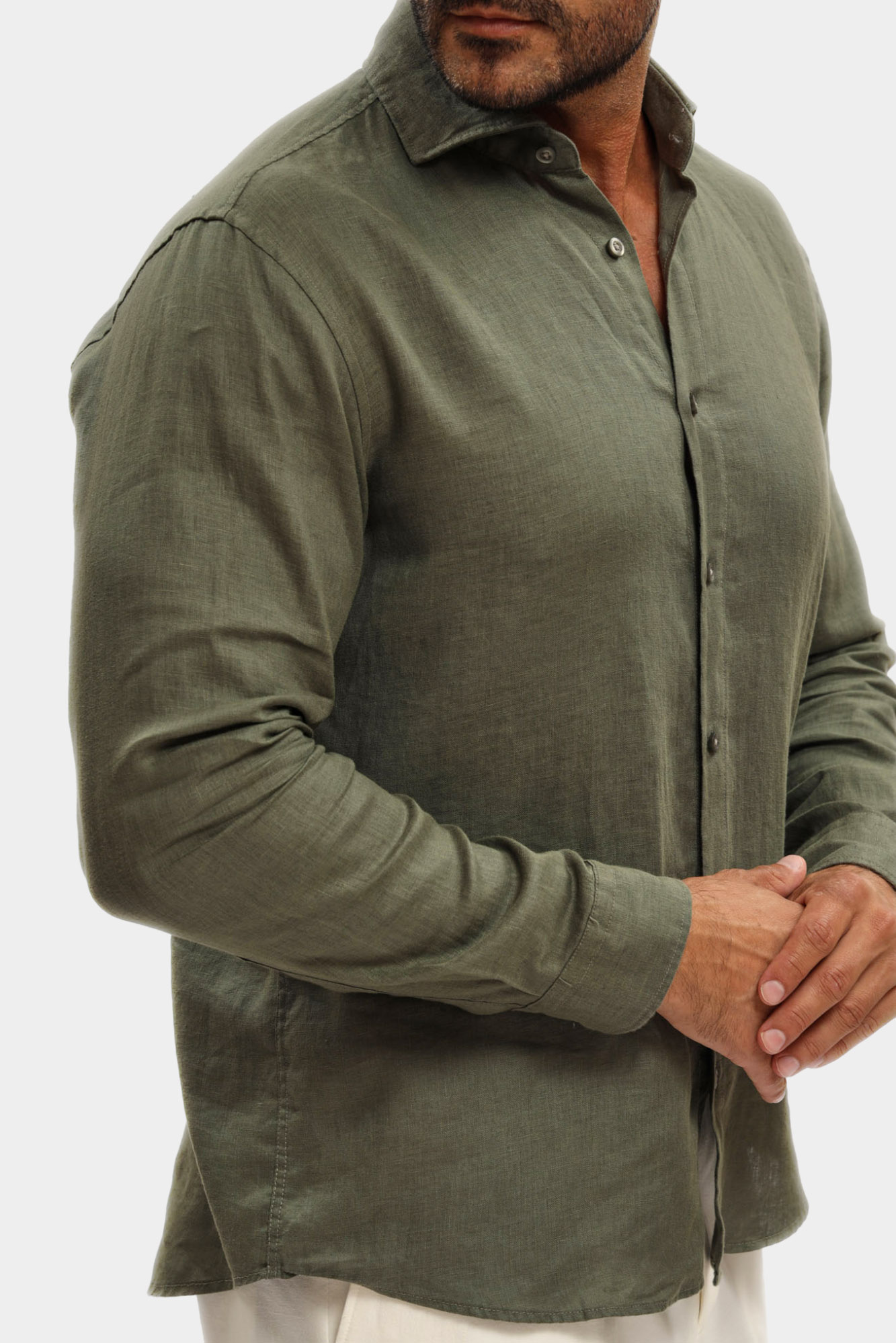 30046090_10017515 Рубашка Strellson Хаки
