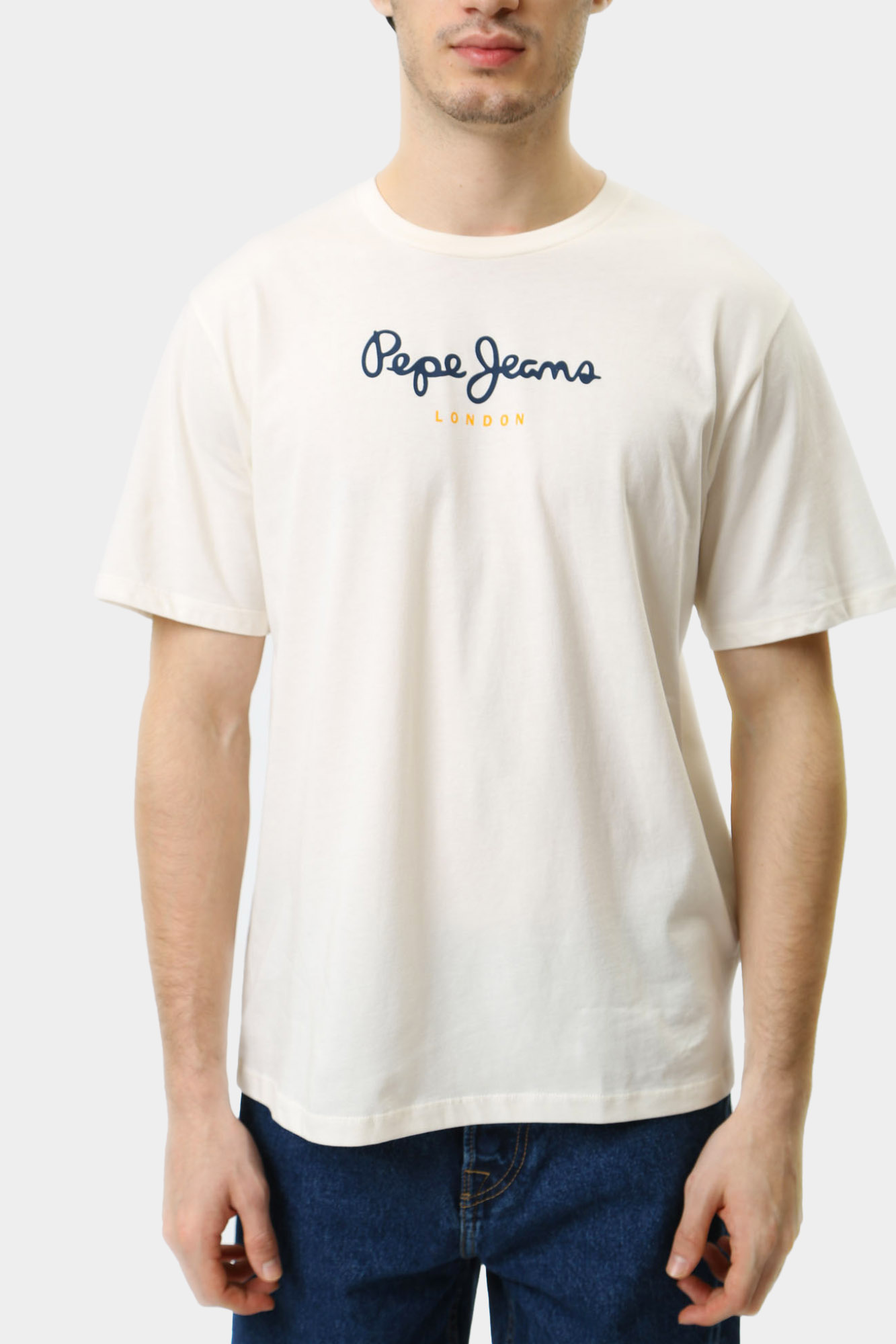 PM508208 Футболка Pepe Jeans Молочный