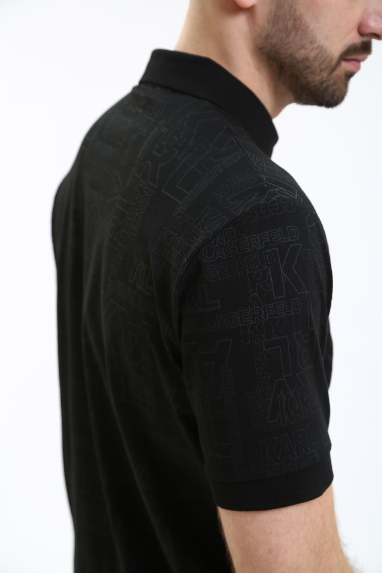 541224_745082 Поло Karl Lagerfeld Черный