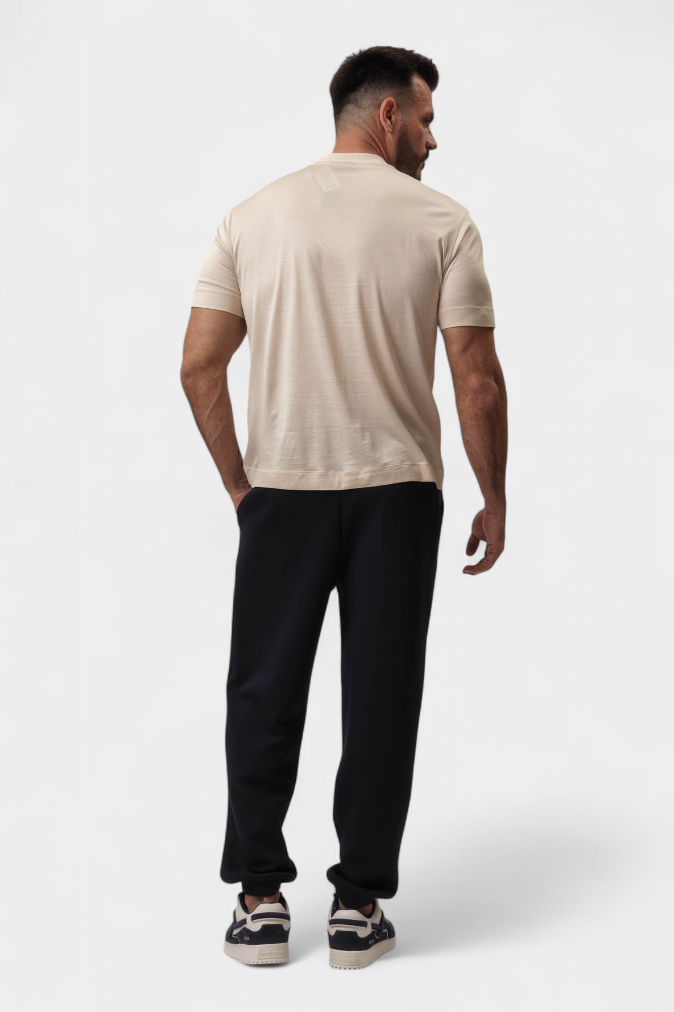 EM001033_AF10017 Футболка Emporio Armani Бежевый