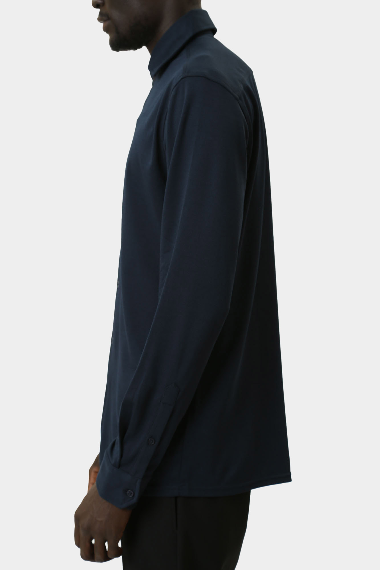 30041244_10017631 Сорочка д/р Strellson Синий