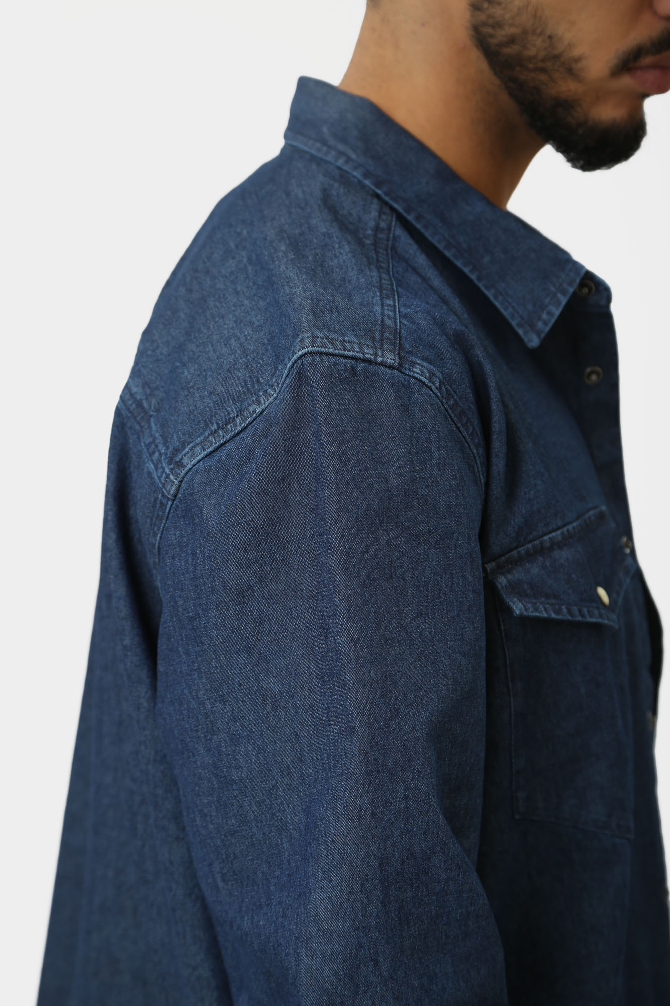 1015616-5000 Рубашка с длинным рукавом Mustang Синий