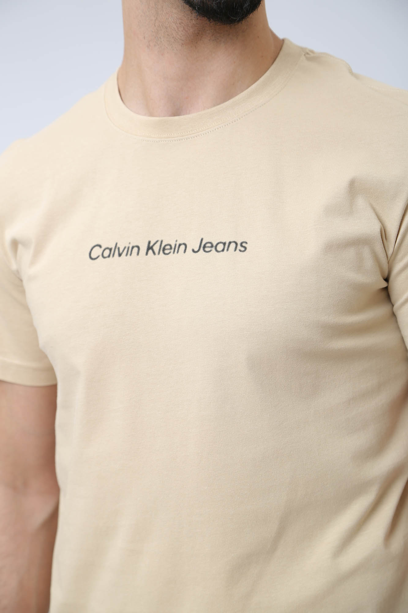 J30J324646 Футболка Calvin Klein Jeans Бежевый