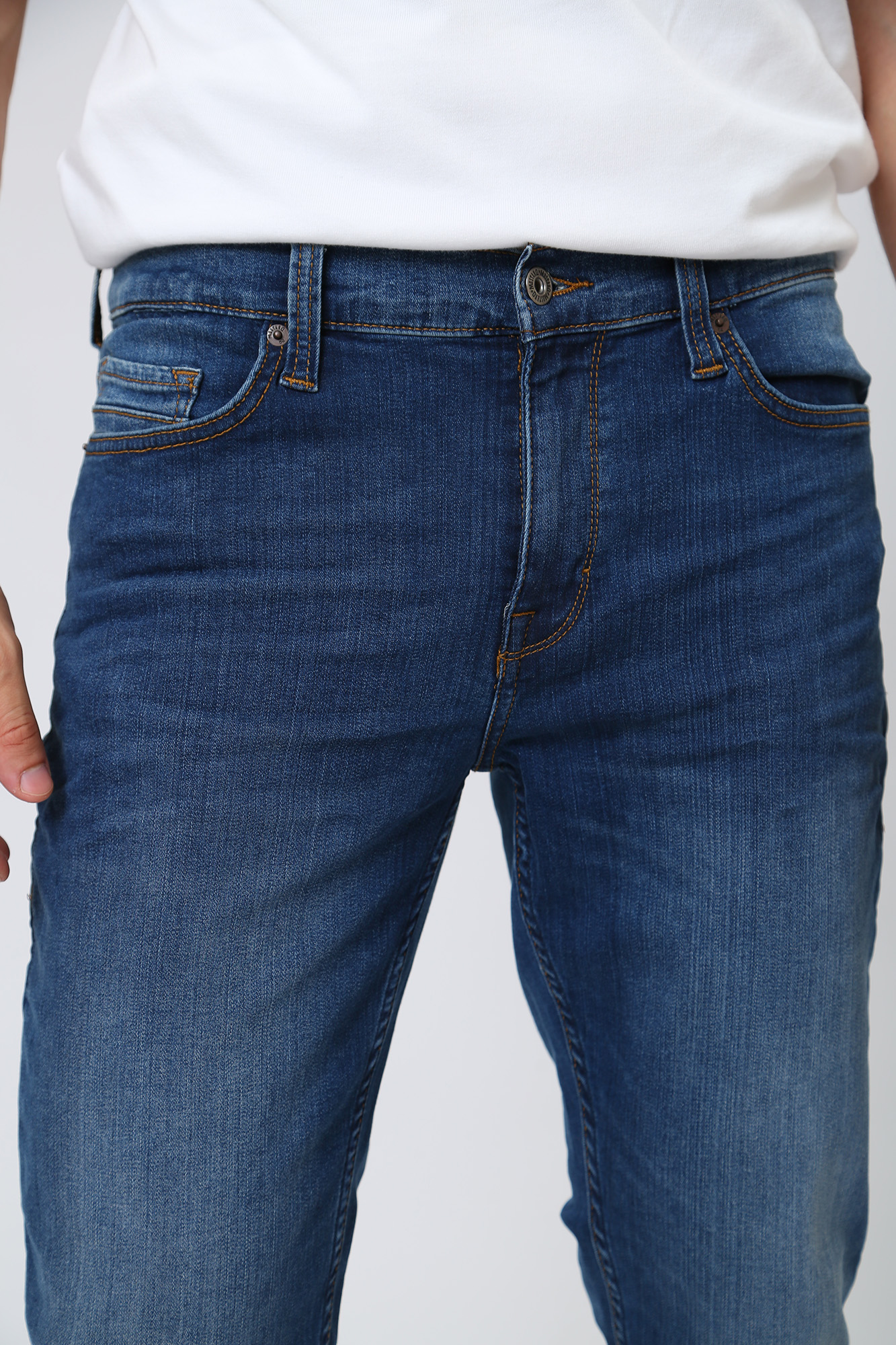 1008949-5000-783 Джинсы Mustang Синий