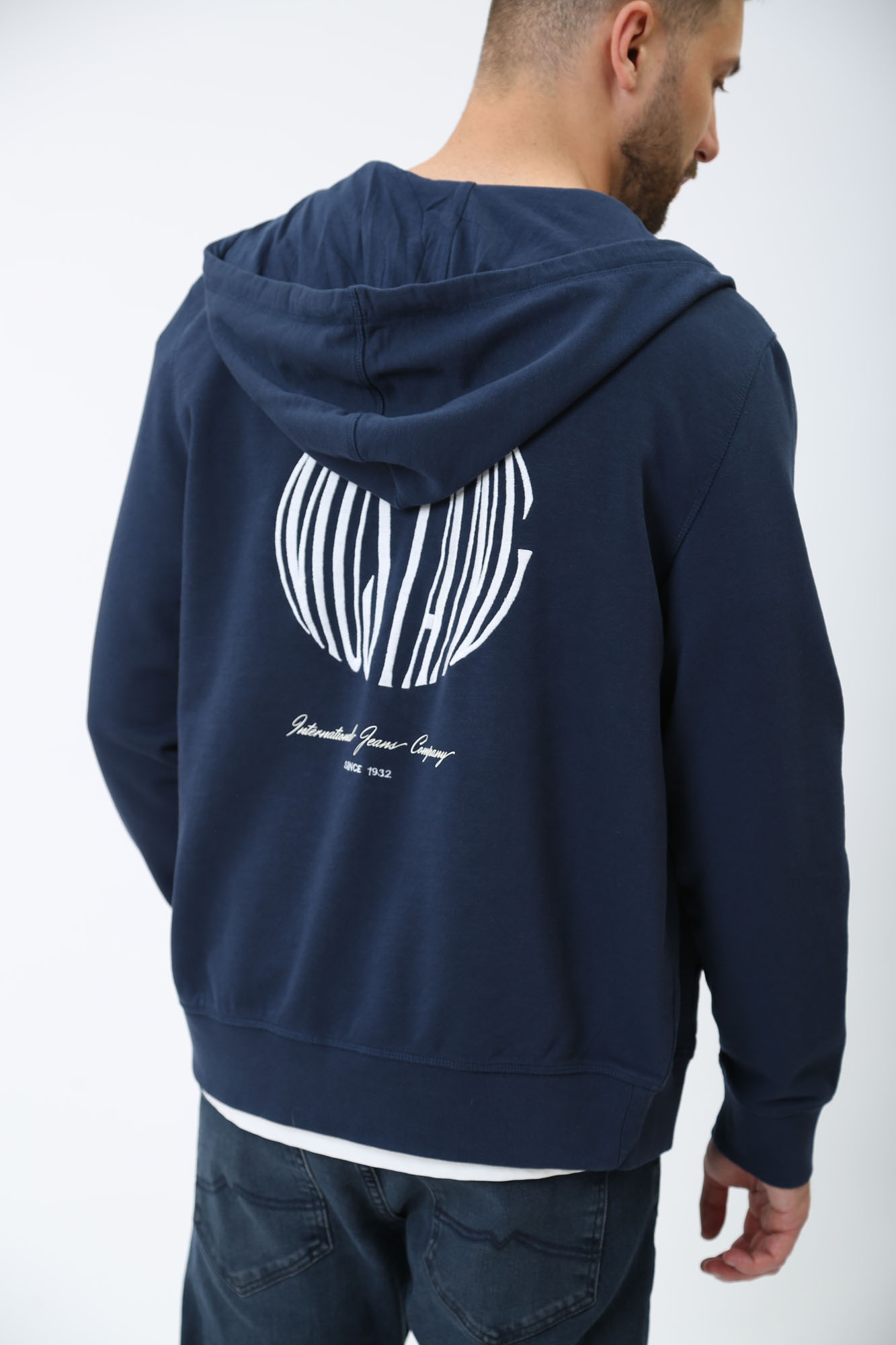 1014787 Толстовка Mustang Синий