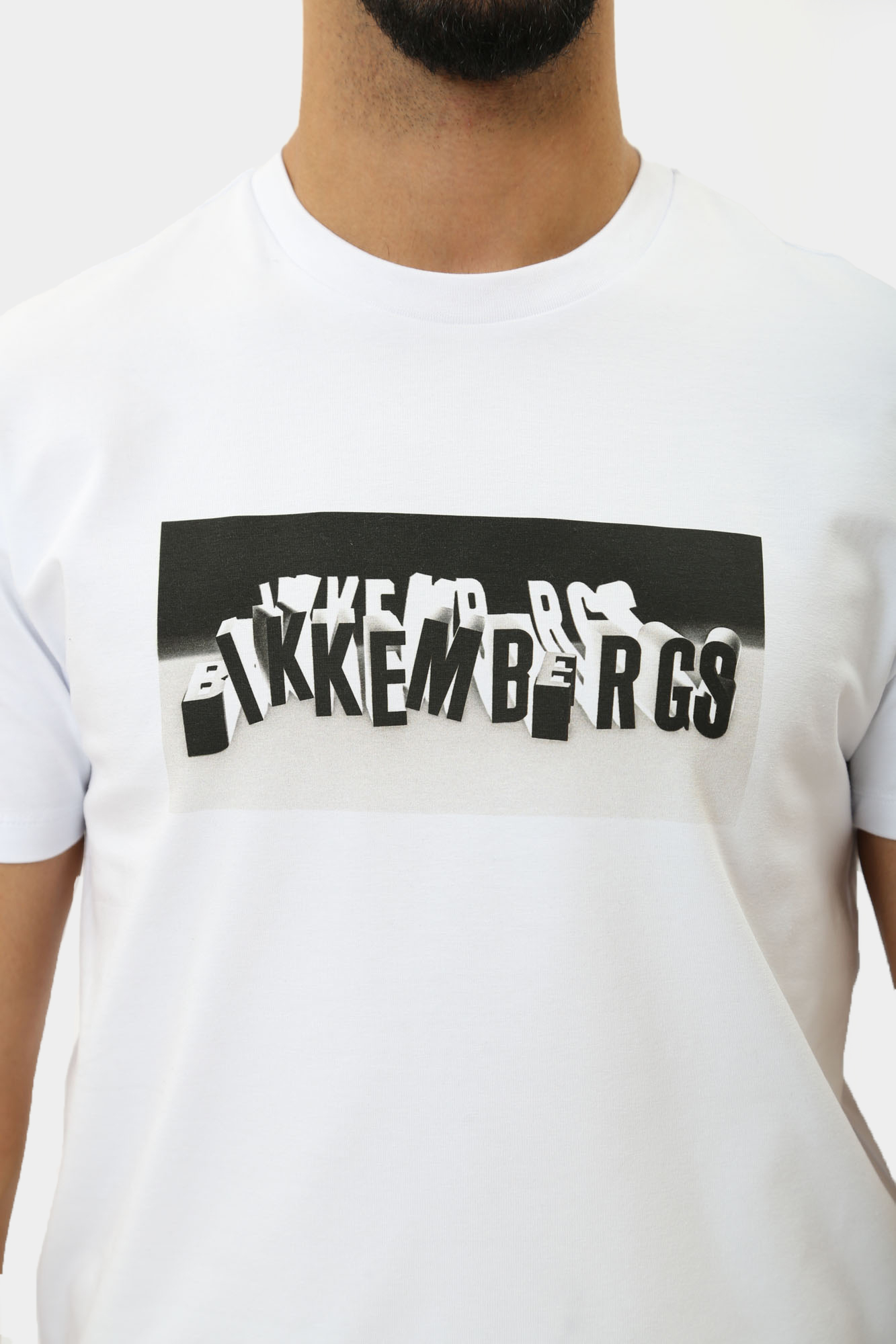 PBMT0071 Футболка Bikkembergs Белый