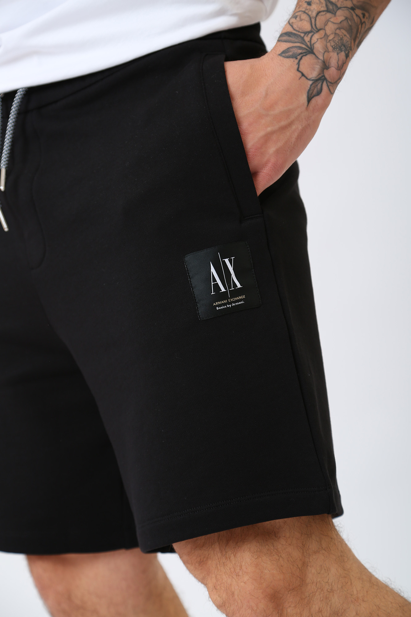 3RZSAA_ZJ83Z Шорты трикотажные Armani Exchange Черный