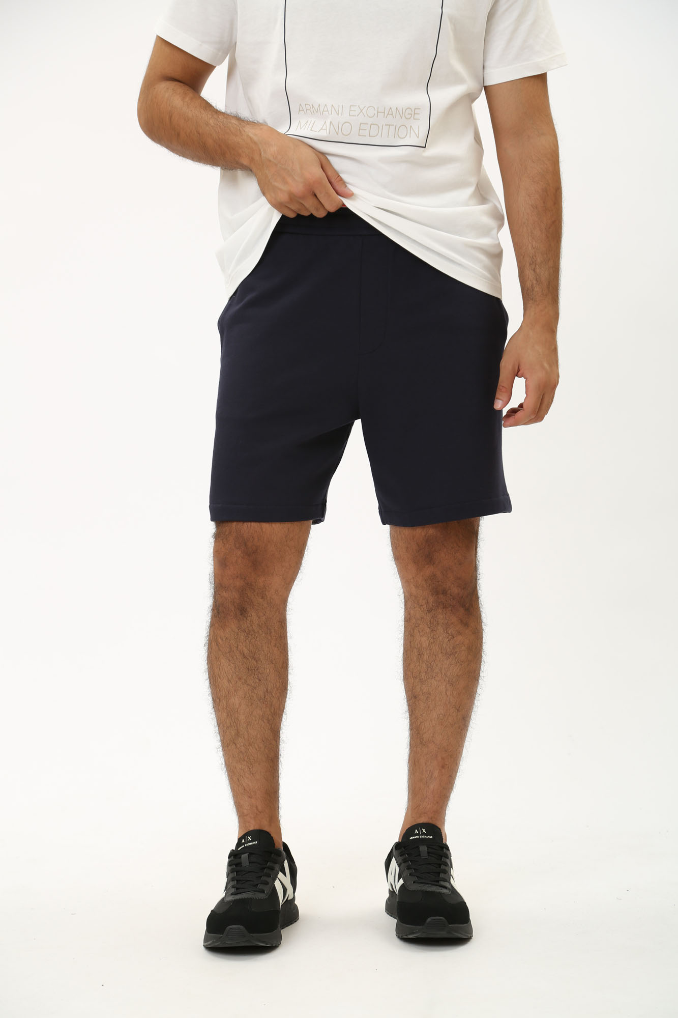 3DZSHH_ZJGGZ Шорты трикотажные Armani Exchange Синий