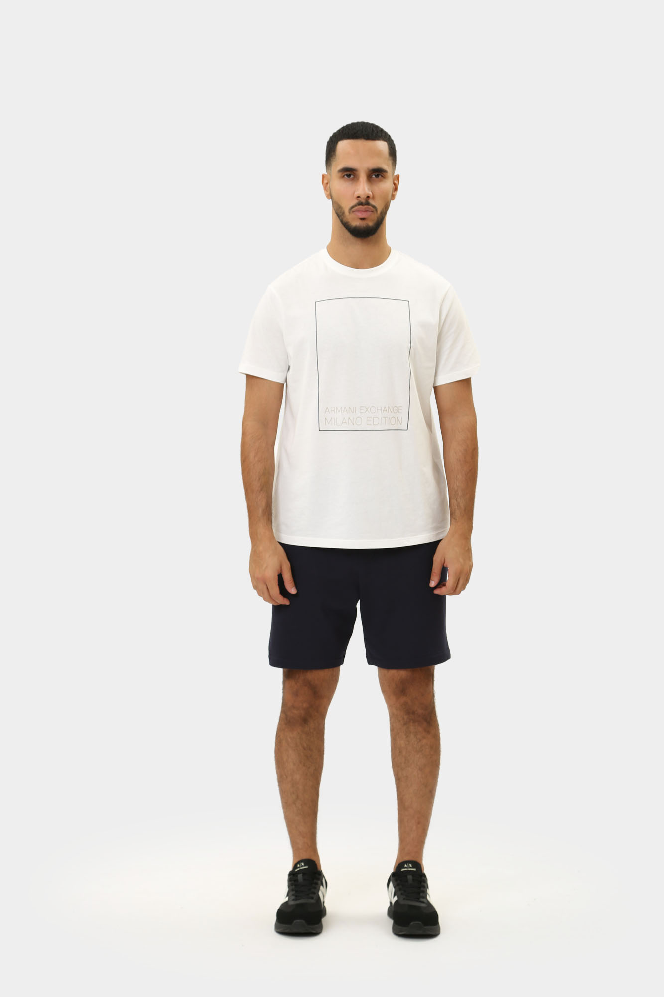 3DZSHH_ZJGGZ Шорты трикотажные Armani Exchange Синий