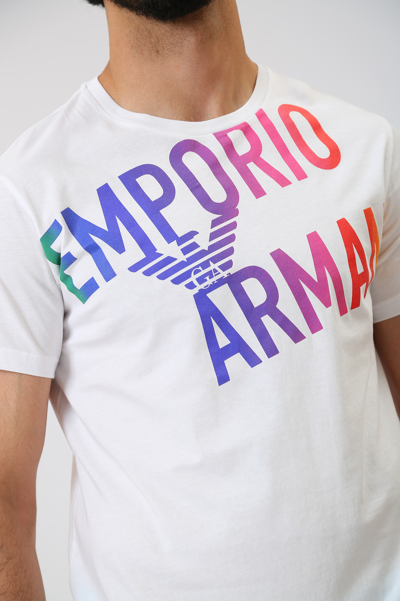 211818_3R476 Футболка Emporio Armani Белый