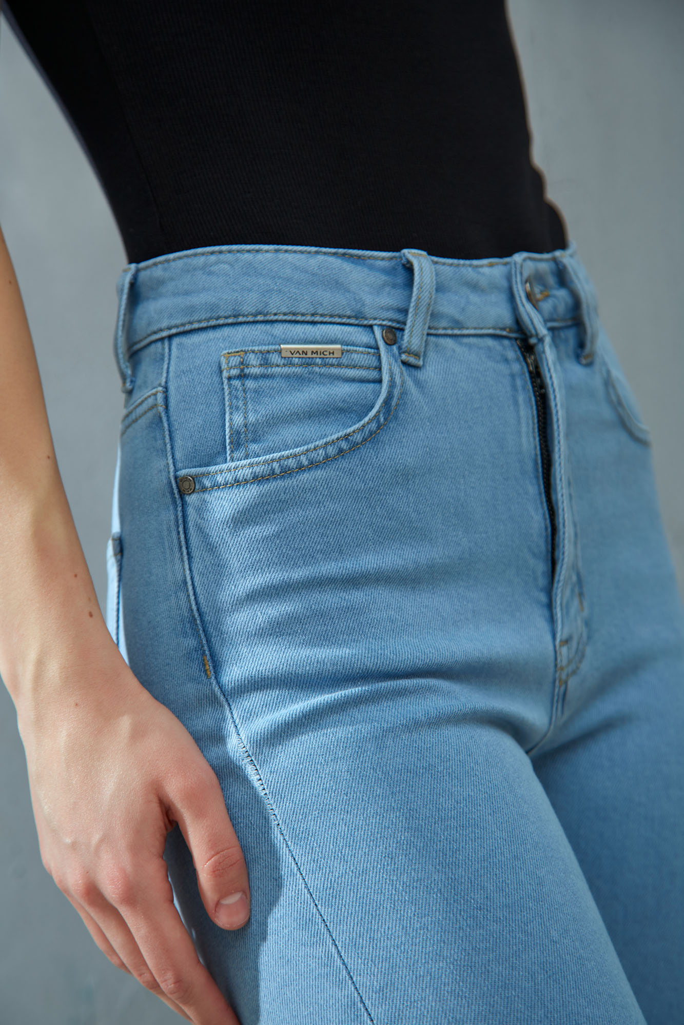 VW-OMA-33-024 джинсы high rise super skinny  van mich 