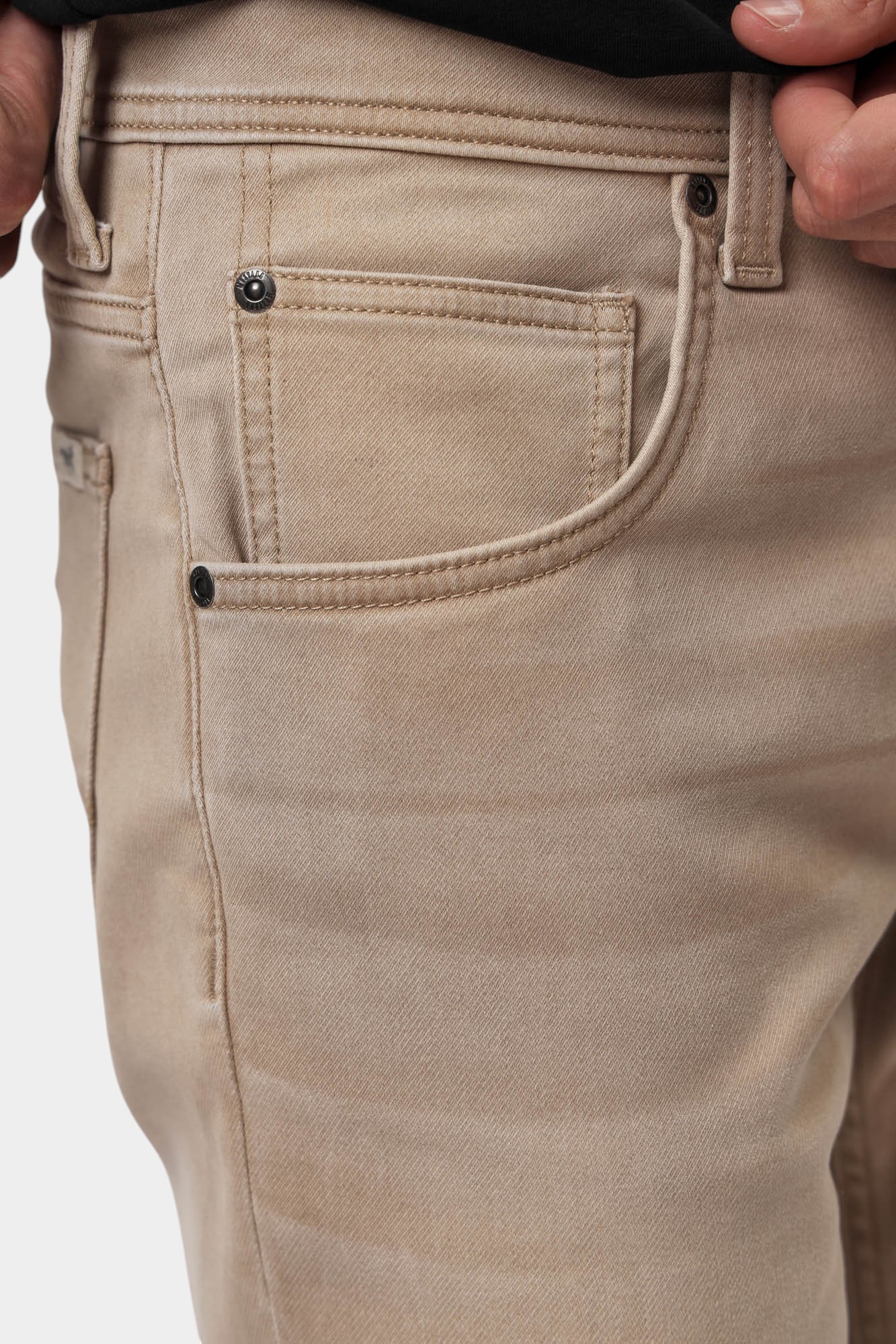 1016351 Шорты джинсовые Mustang Бежевый