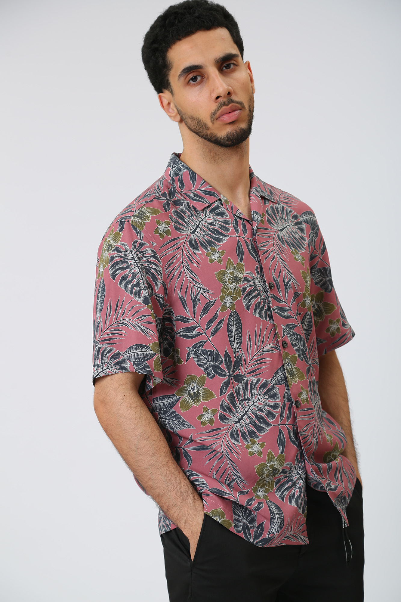 30036240_10015611 Сорочка Strellson Розовый