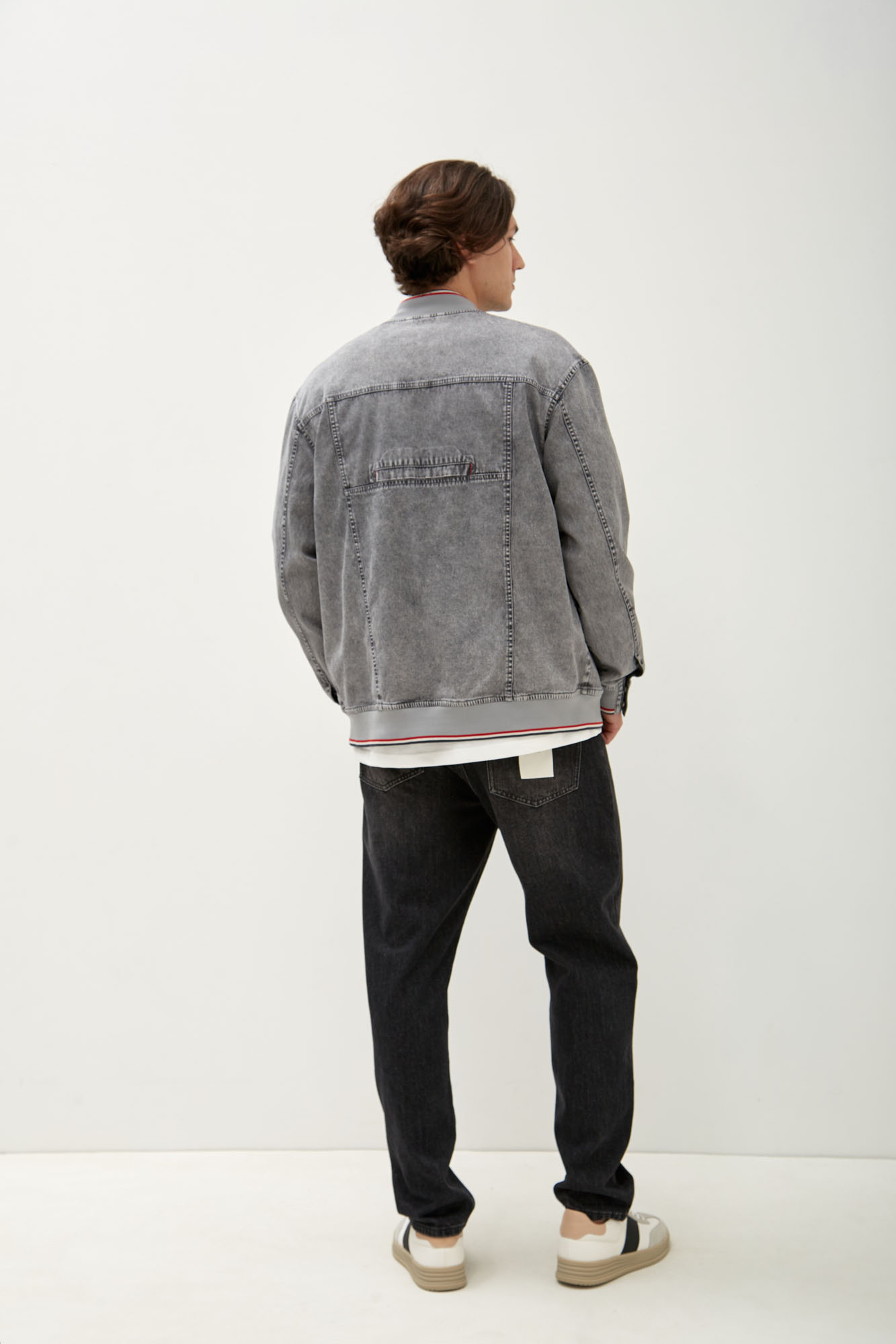 M-242-TH-56-0144 Бомбер The Hills Серый