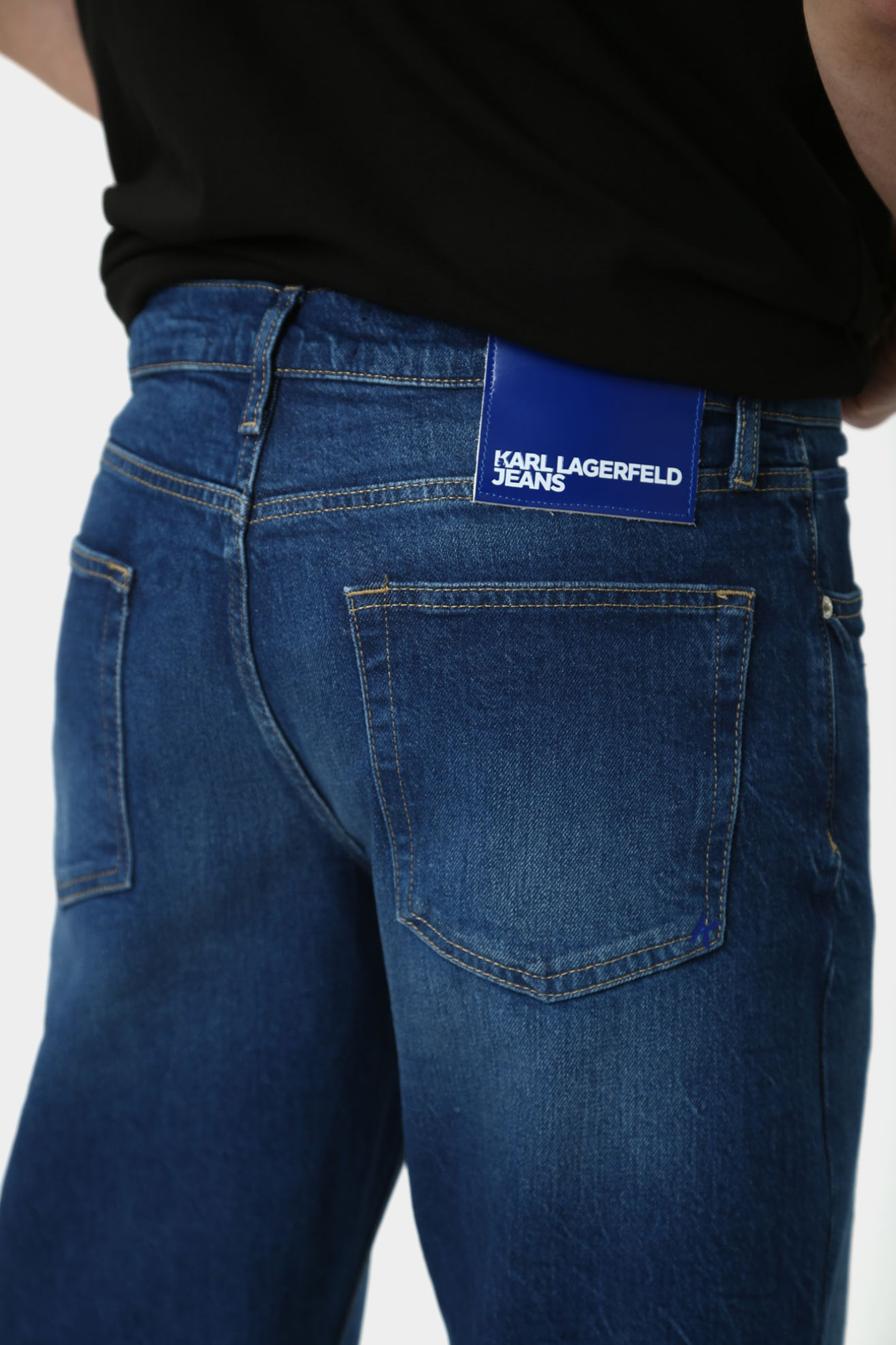 245D1115 Брюки джинсовые Karl Lagerfeld Jeans Синий