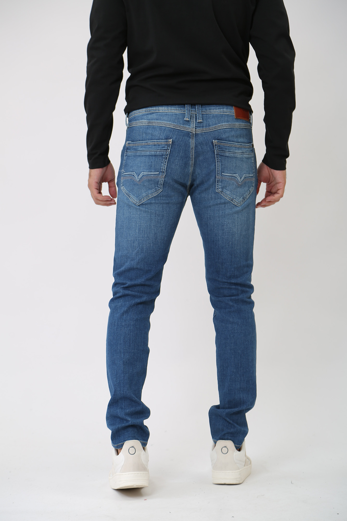 PM207391HT5 Джинсы  TAPERED JEANS  Pepe Jeans Голубой