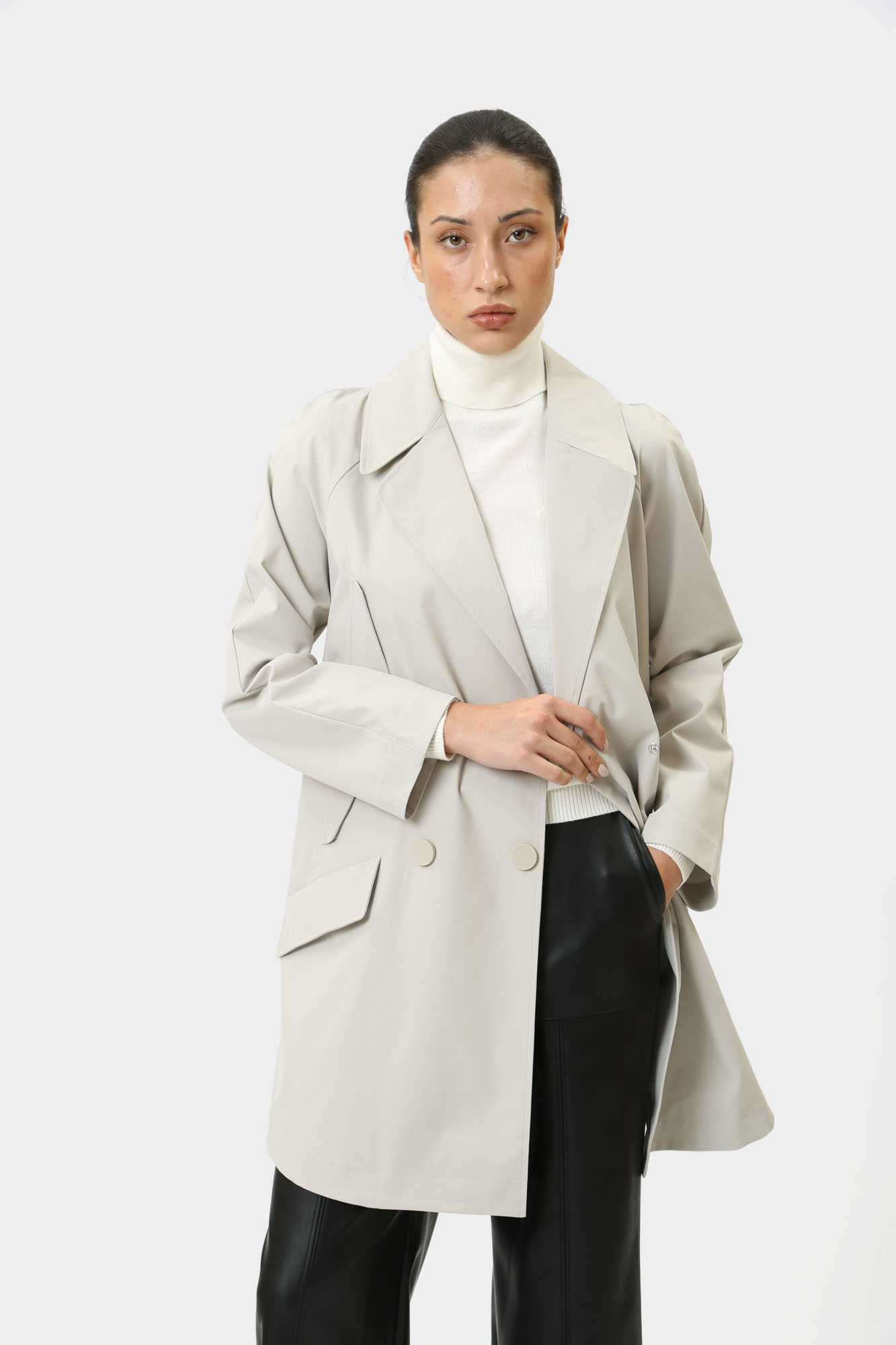 6DYK09_YN3UZ тренч armani exchange 