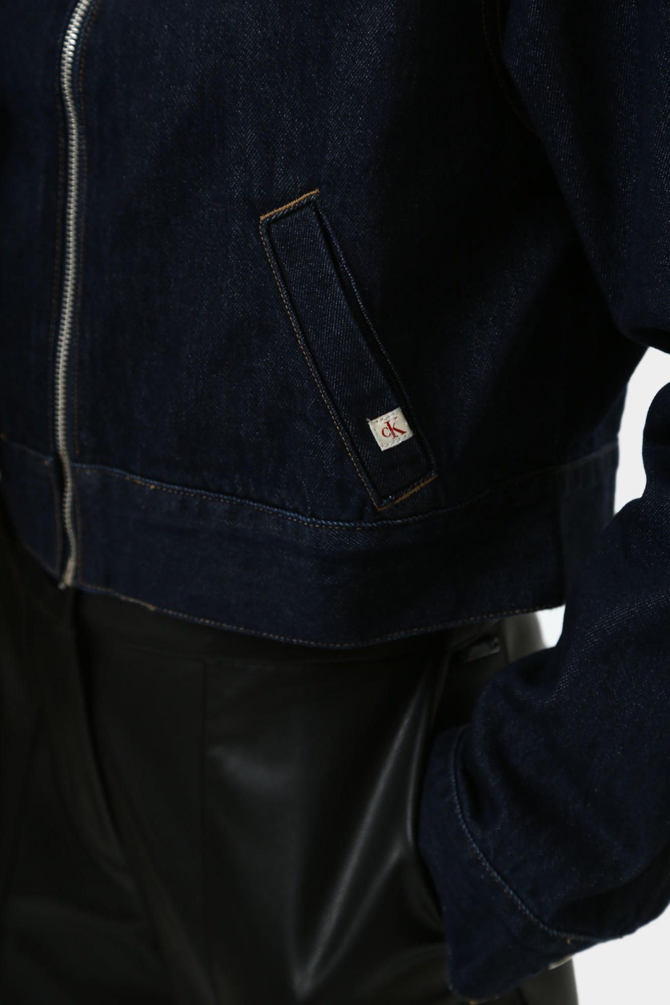 J20J224382 куртка джинсовая calvin klein jeans 