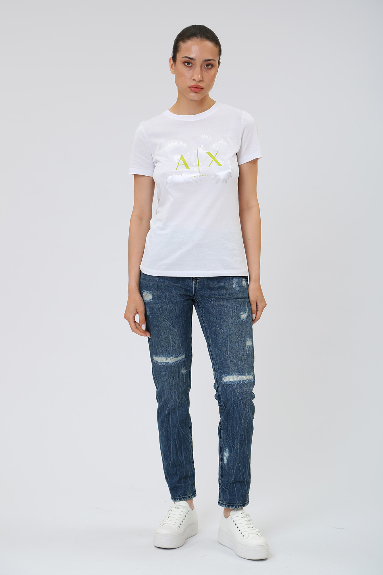 3RYTCD_YJG3Z футболка armani exchange 