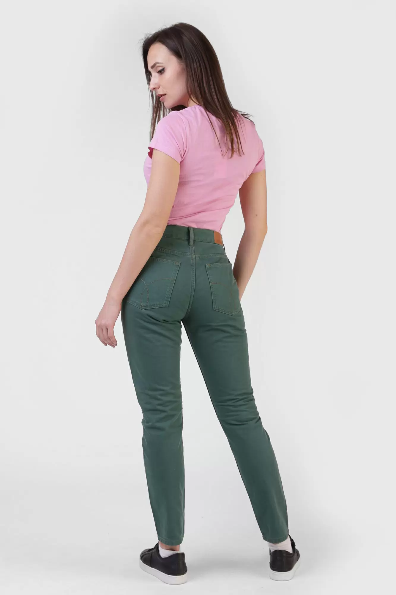 J20J206834 джинсы high rise slim calvin klein jeans 