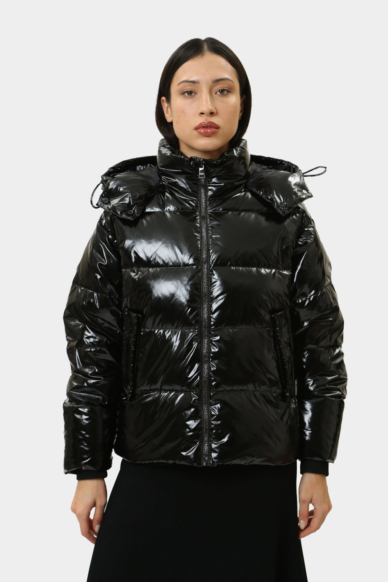 245W1503 куртка пуховая karl lagerfeld