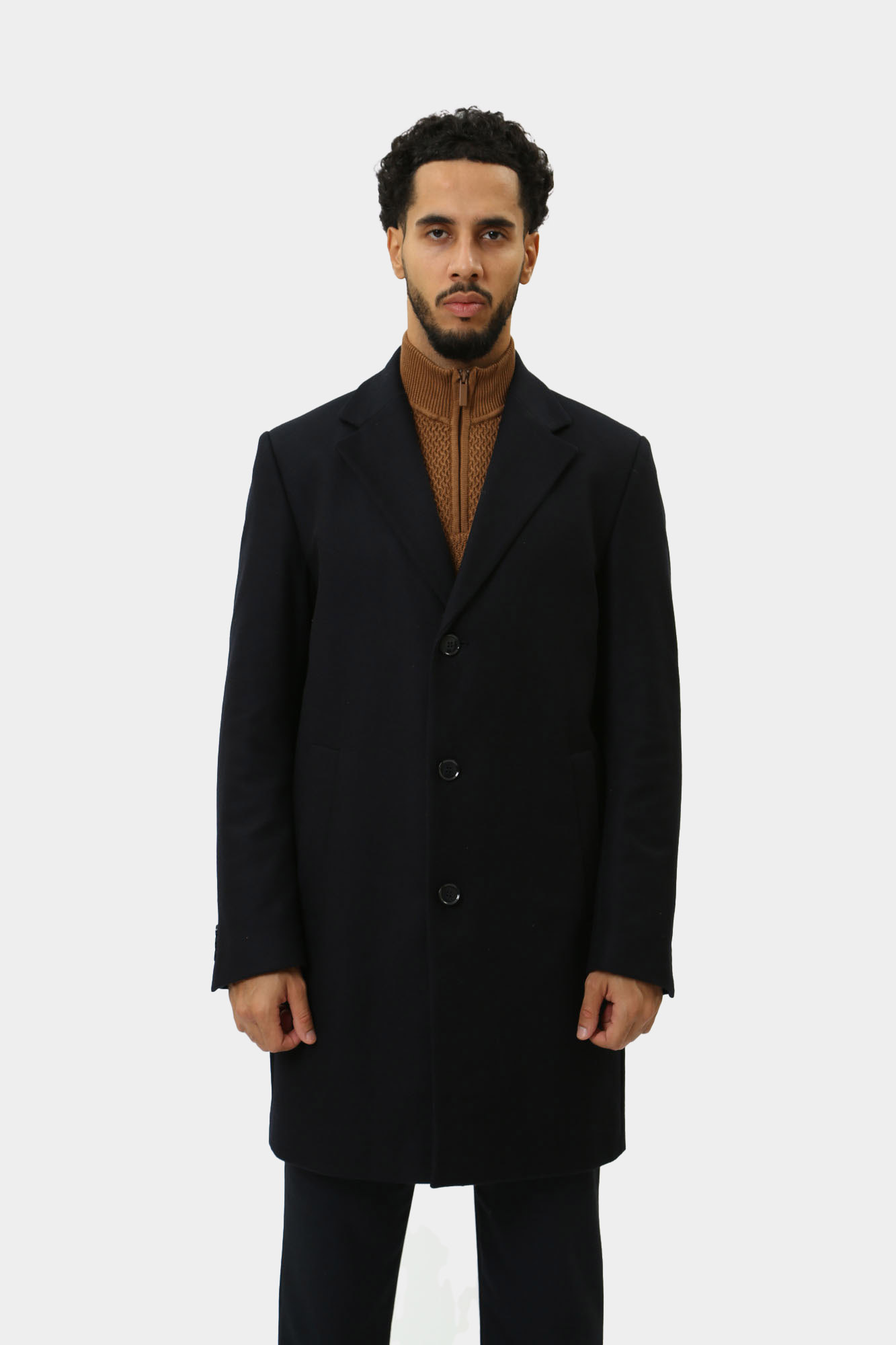 30043525_10016436 Пальто Strellson Синий