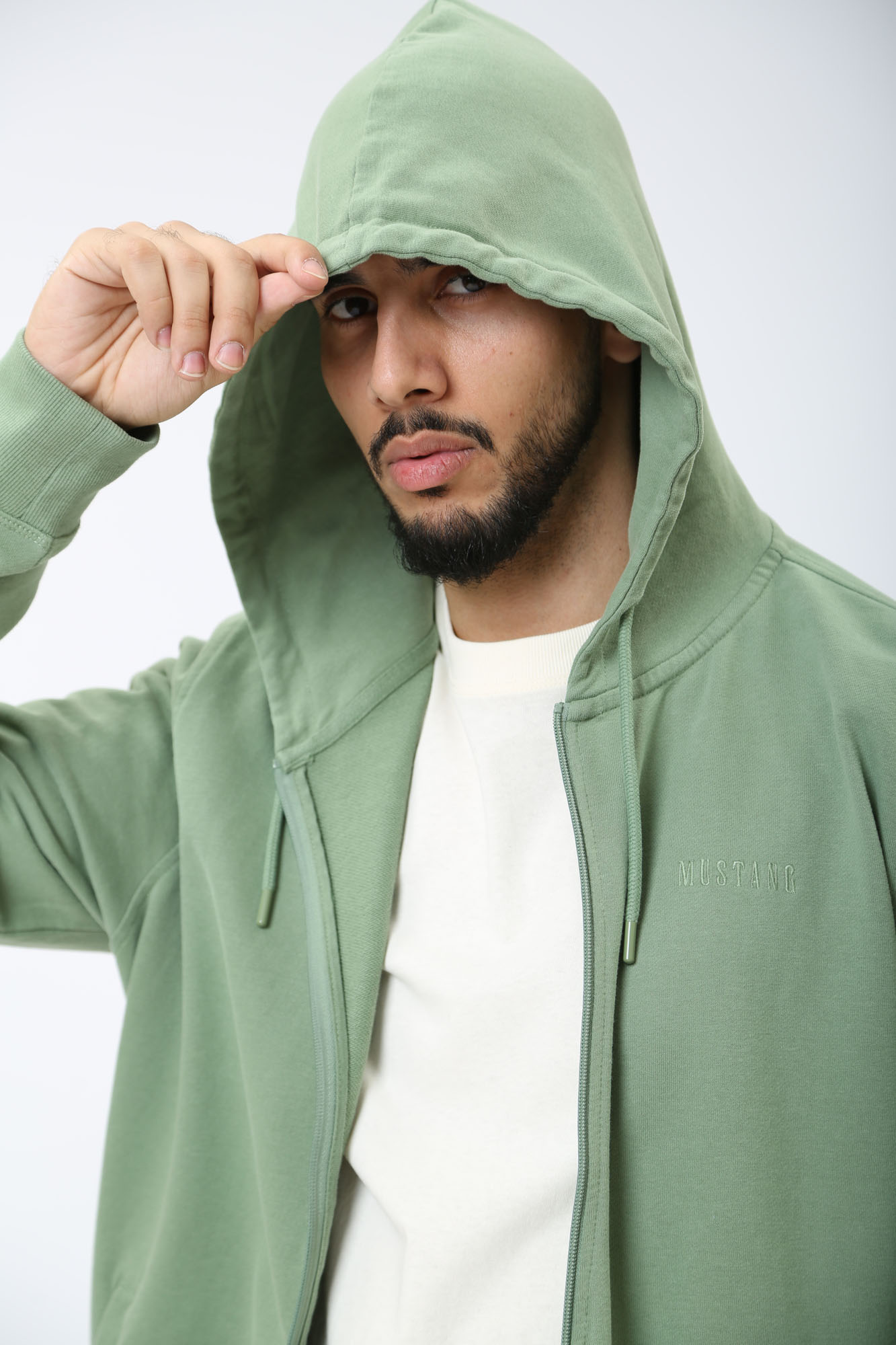 1014795 Толстовка Mustang Зеленый