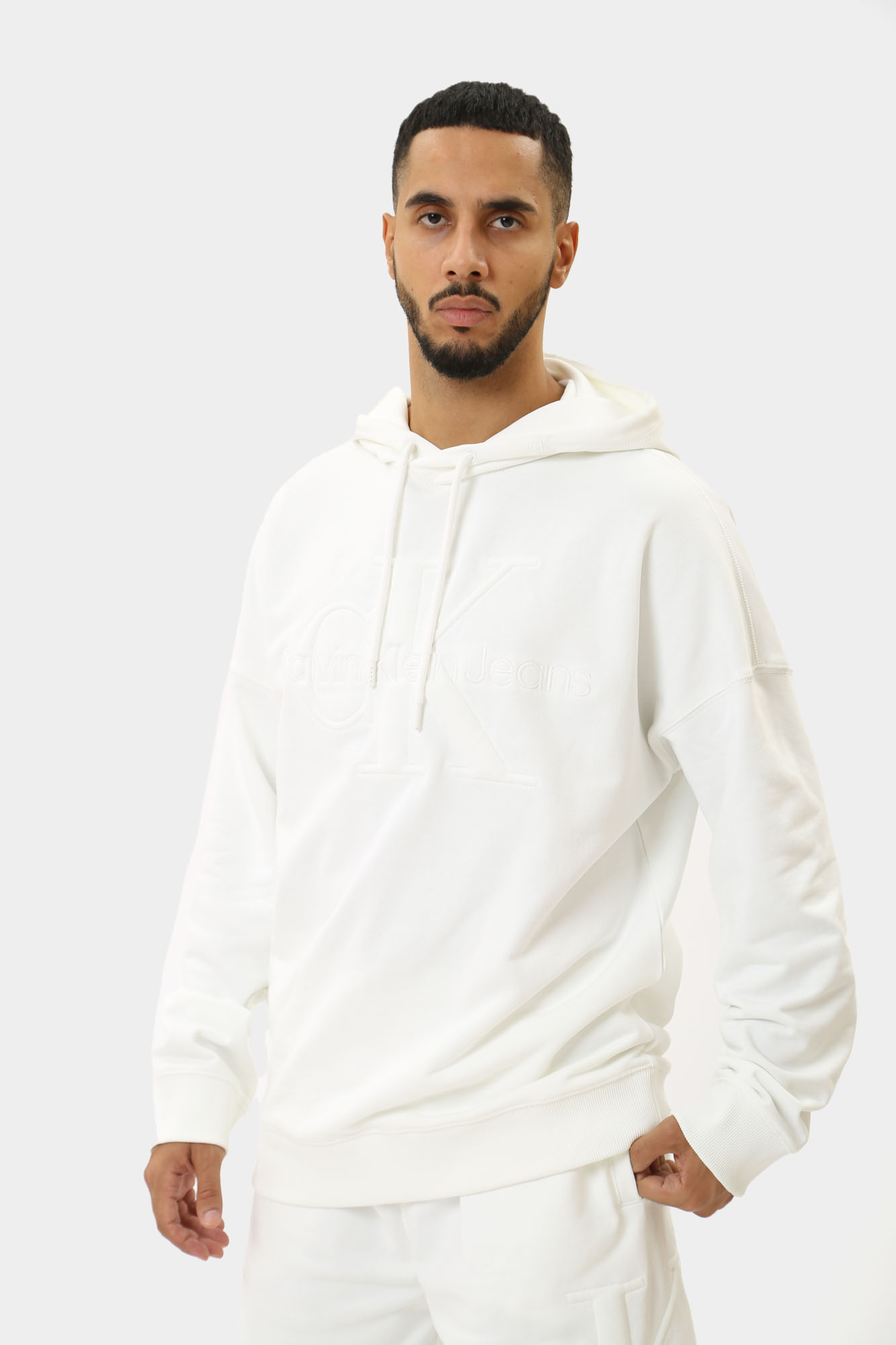 J30J325150 Худи Calvin Klein Jeans Белый