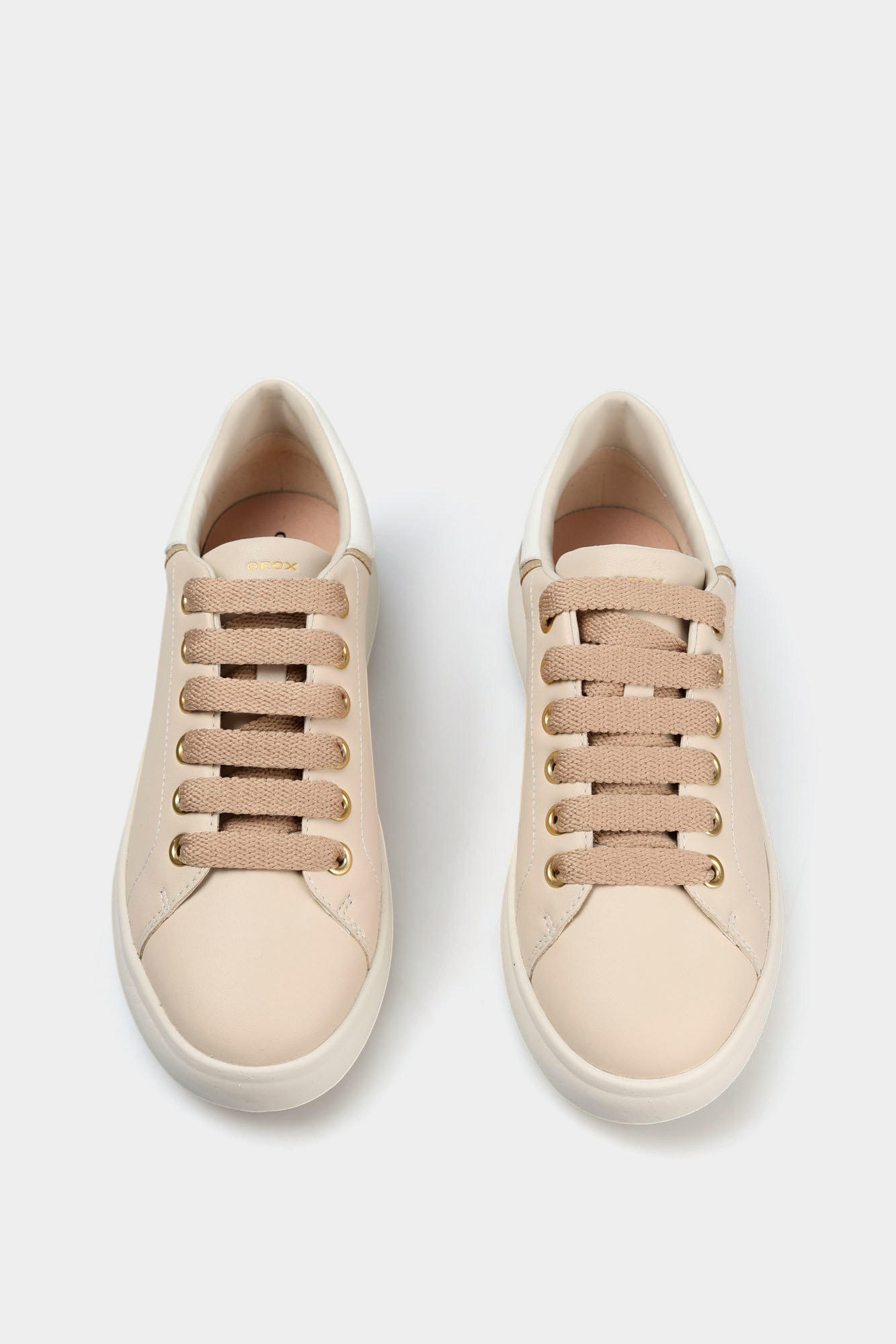 D65TCB08554 Кроссовки Geox Бежевый