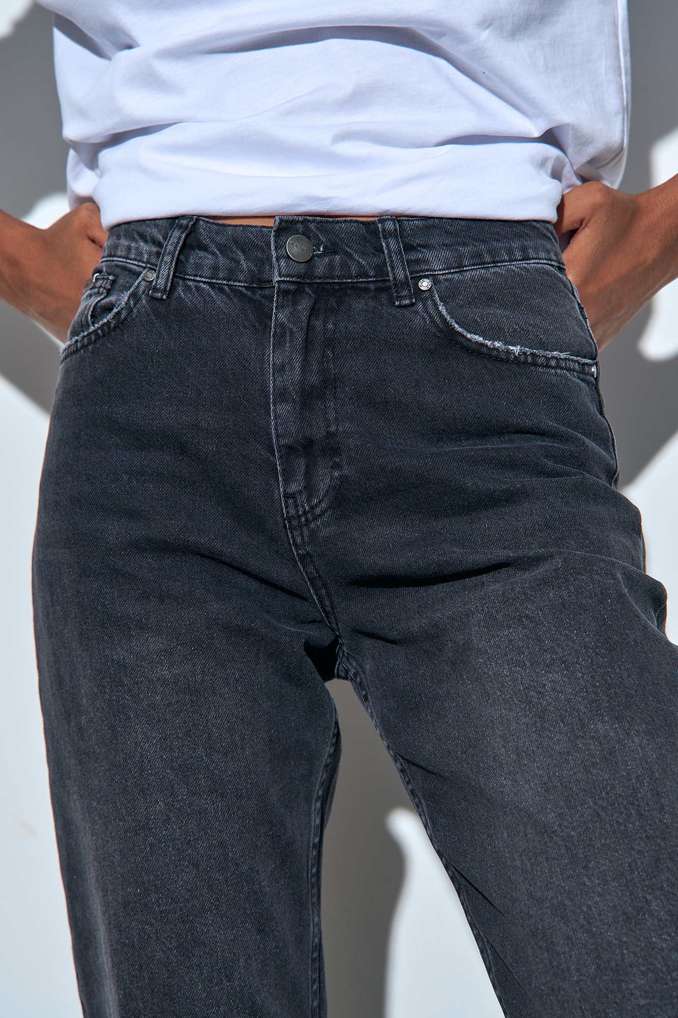 VW-232-33-011 джинсы mom jeans van mich 