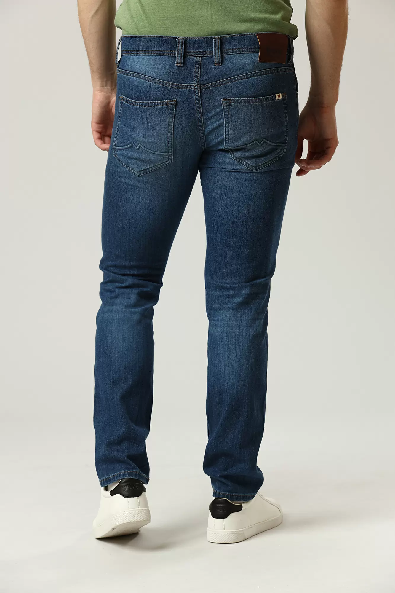 1012181-5000 Джинсы Oregon Tapered Mustang Синий